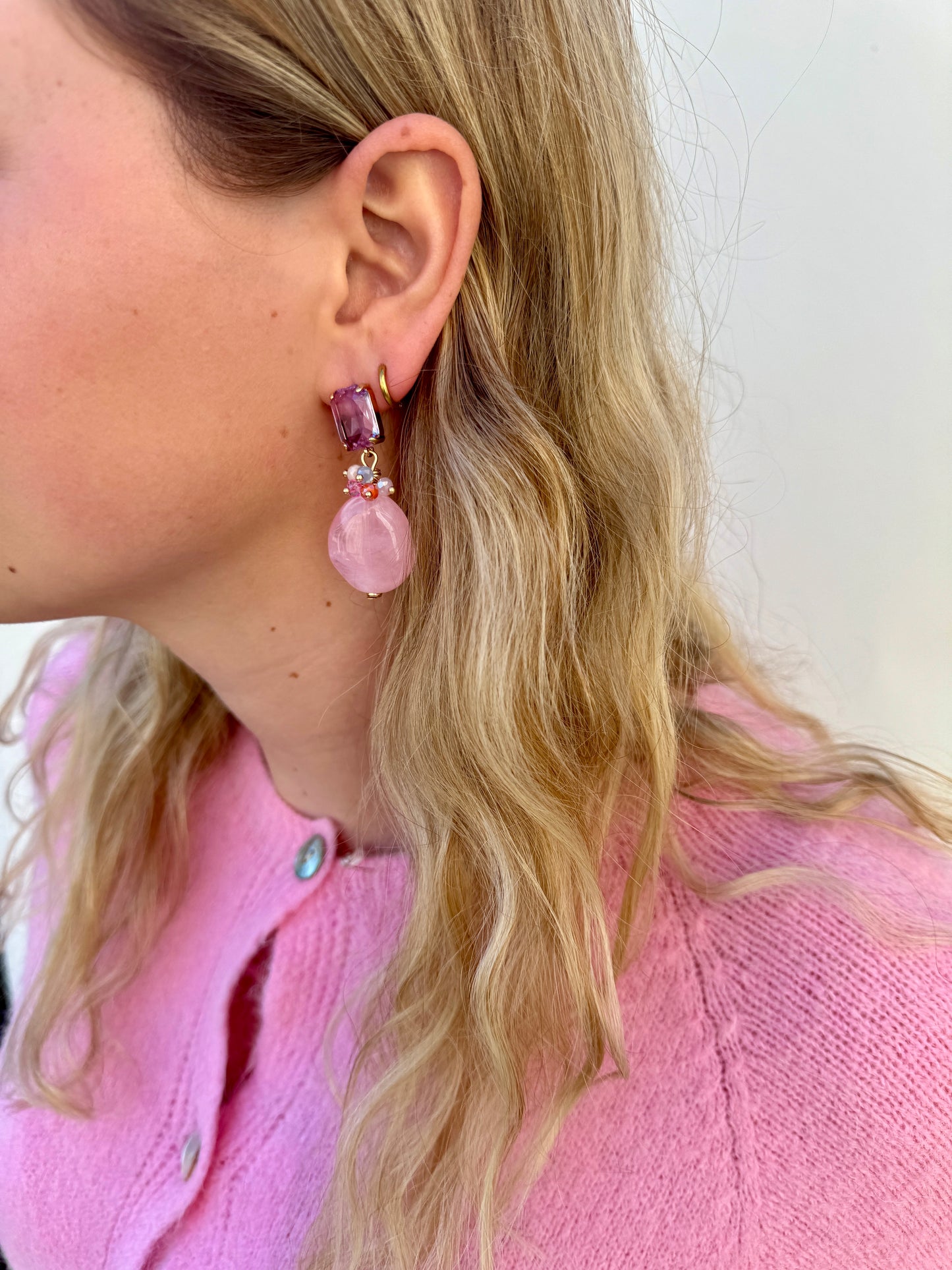 EARRINGS ORO PINK