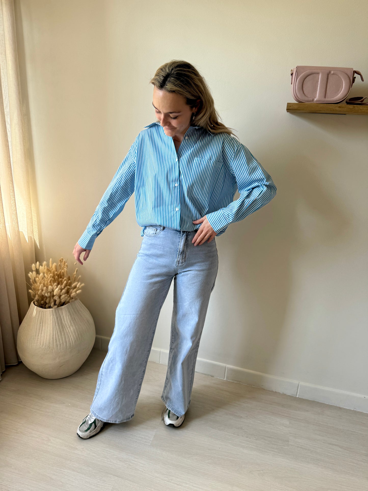 BLOUSE FISSA BLUE