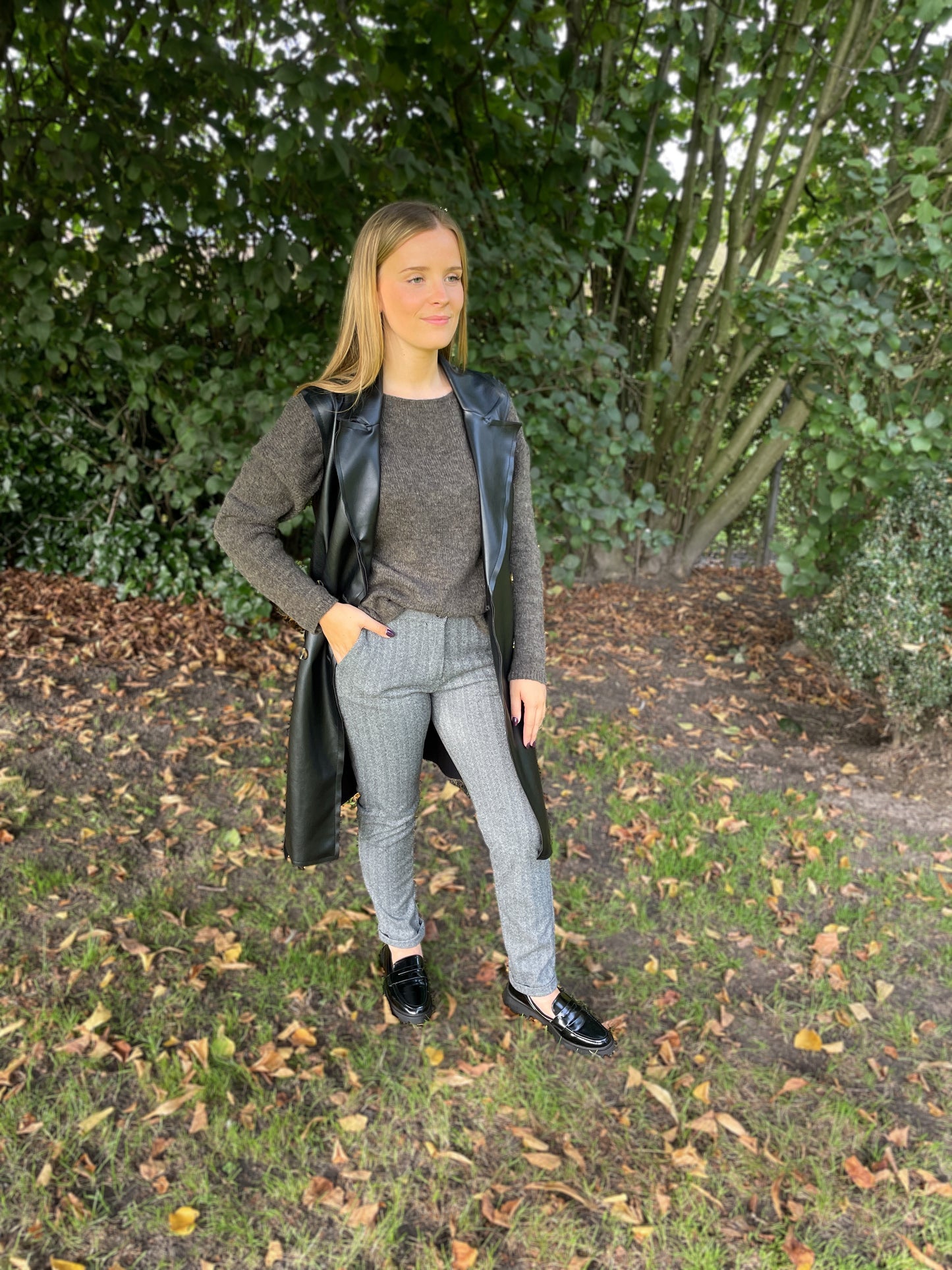 MEGAN GILET BLACK