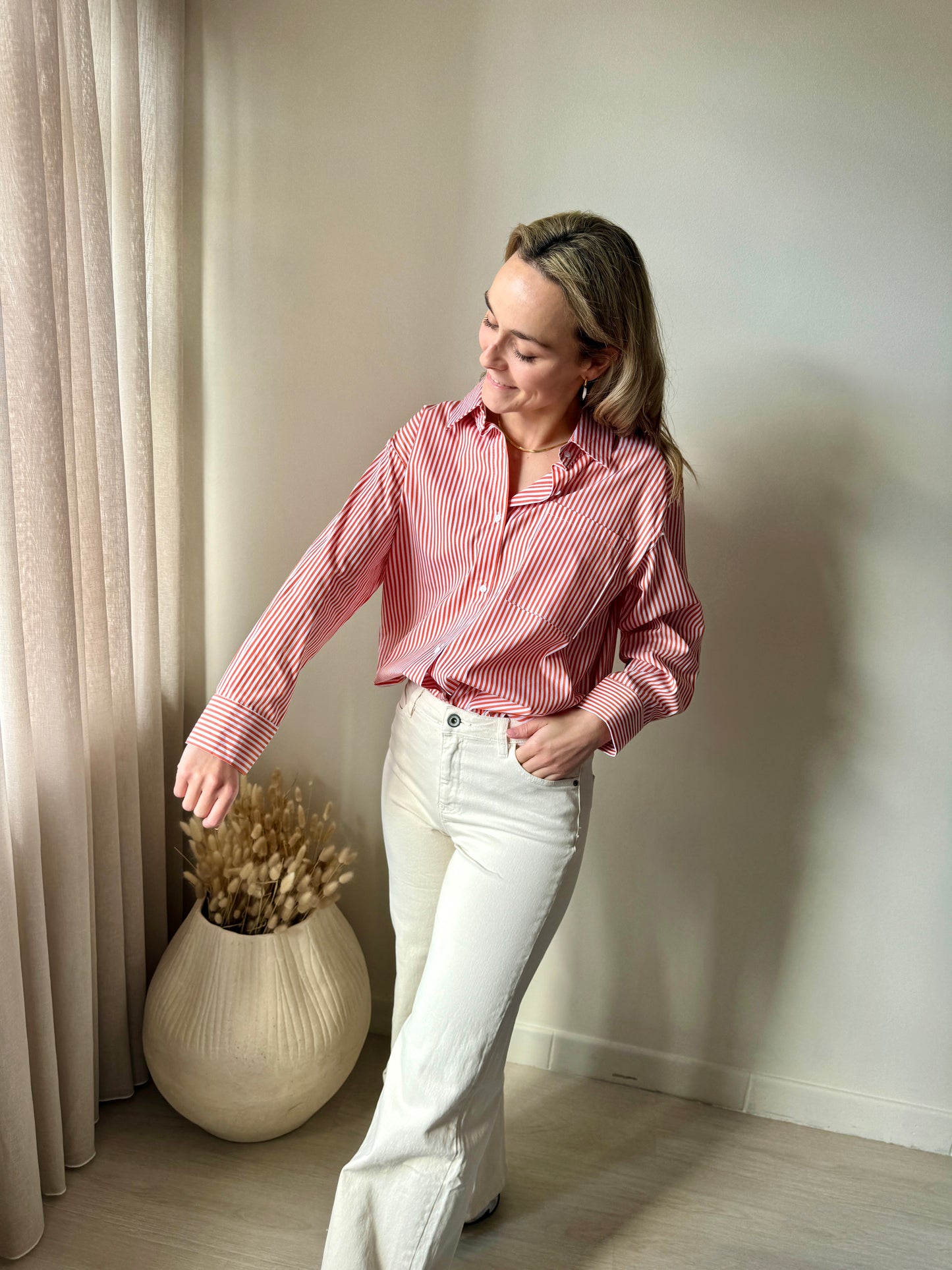 BLOUSE FISSA ORANGE