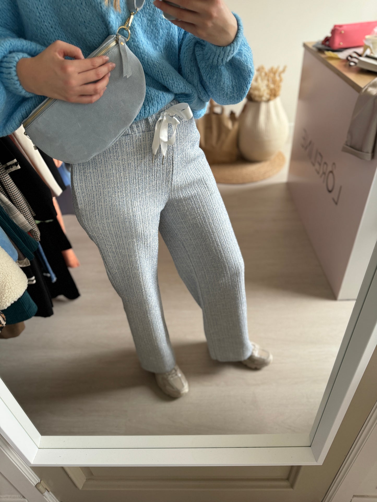 PANTS EVITA BLUE