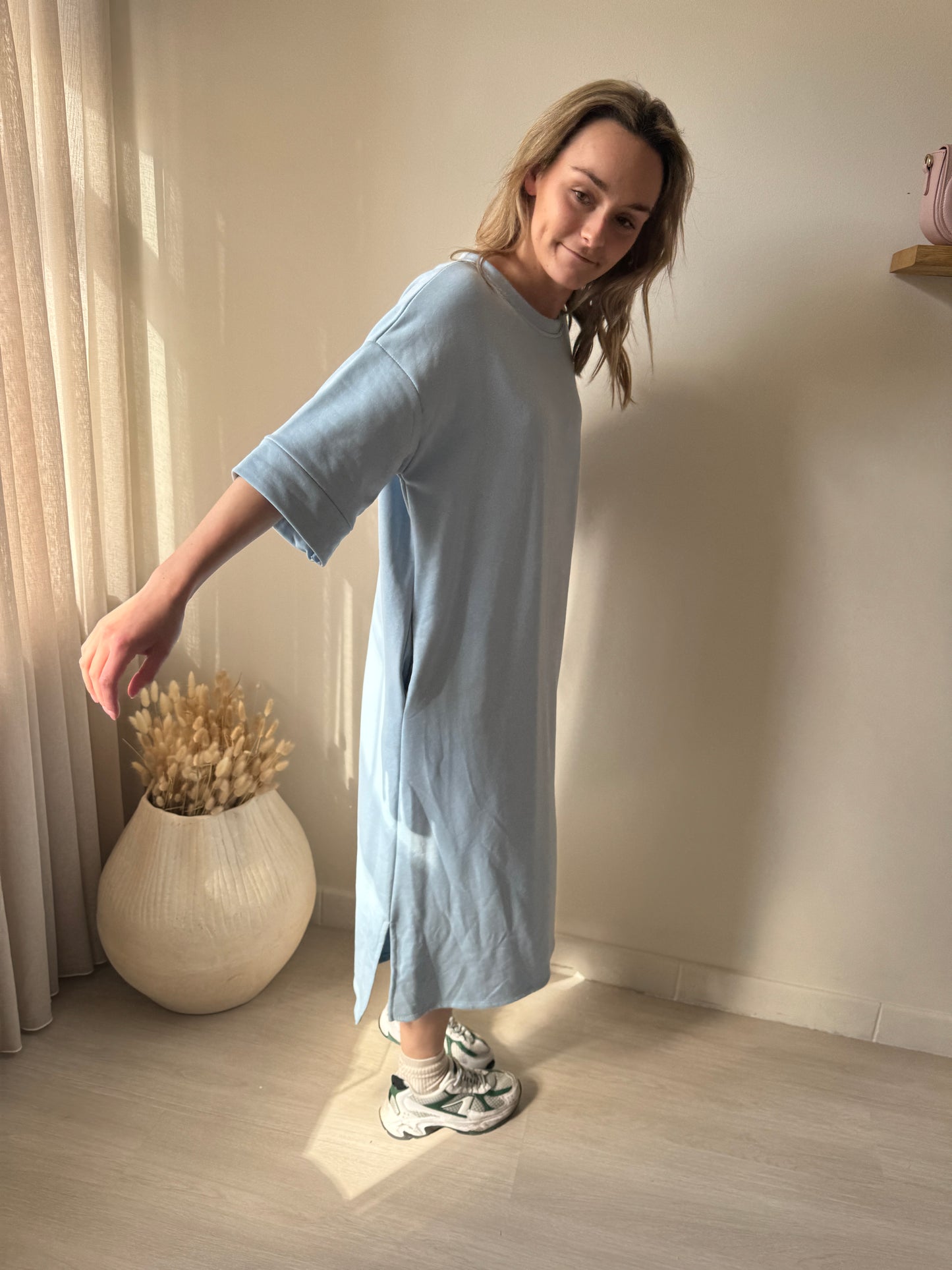 DRESS ADATTI BLUE
