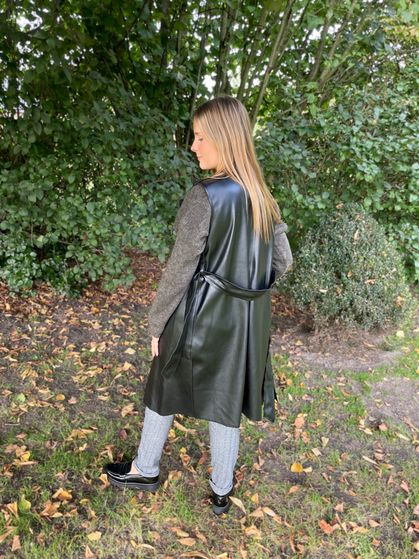 MEGAN GILET BLACK
