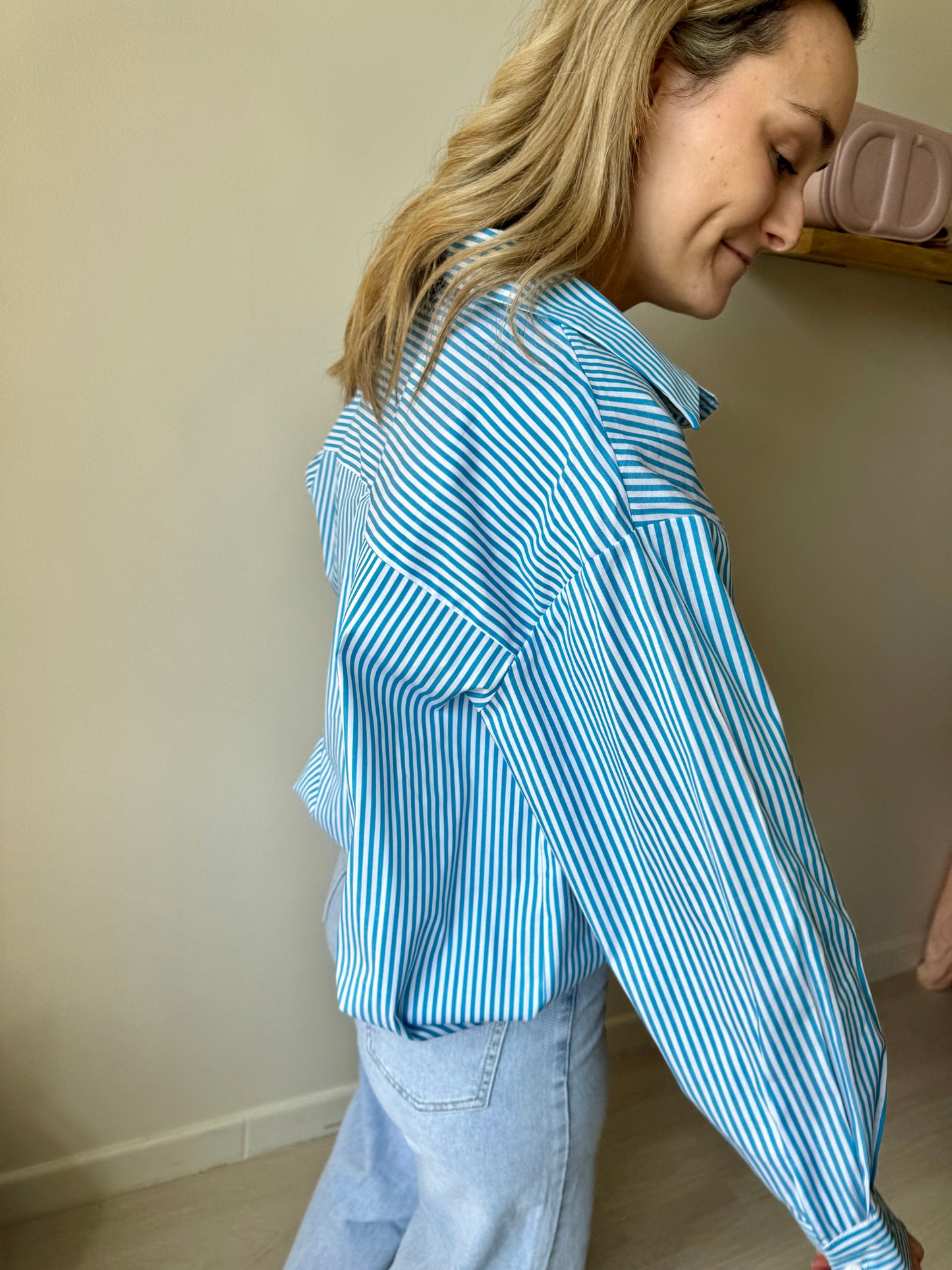 BLOUSE FISSA BLUE