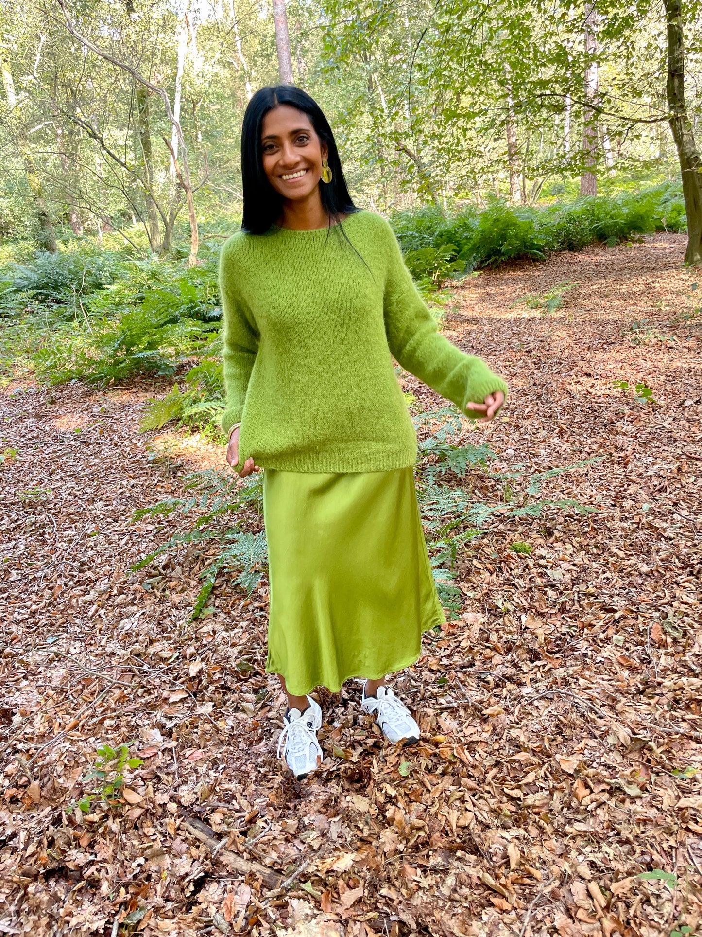ELISA SKIRT GREEN