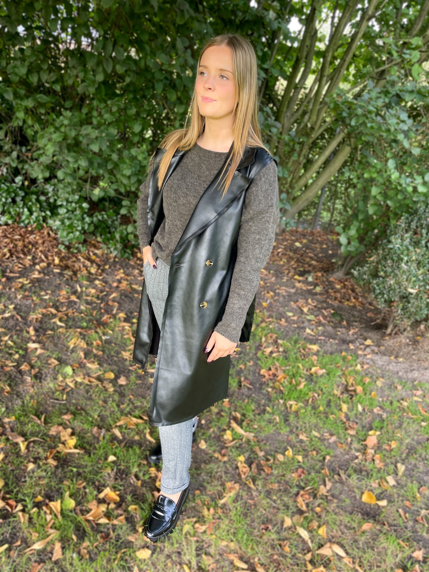 MEGAN GILET BLACK
