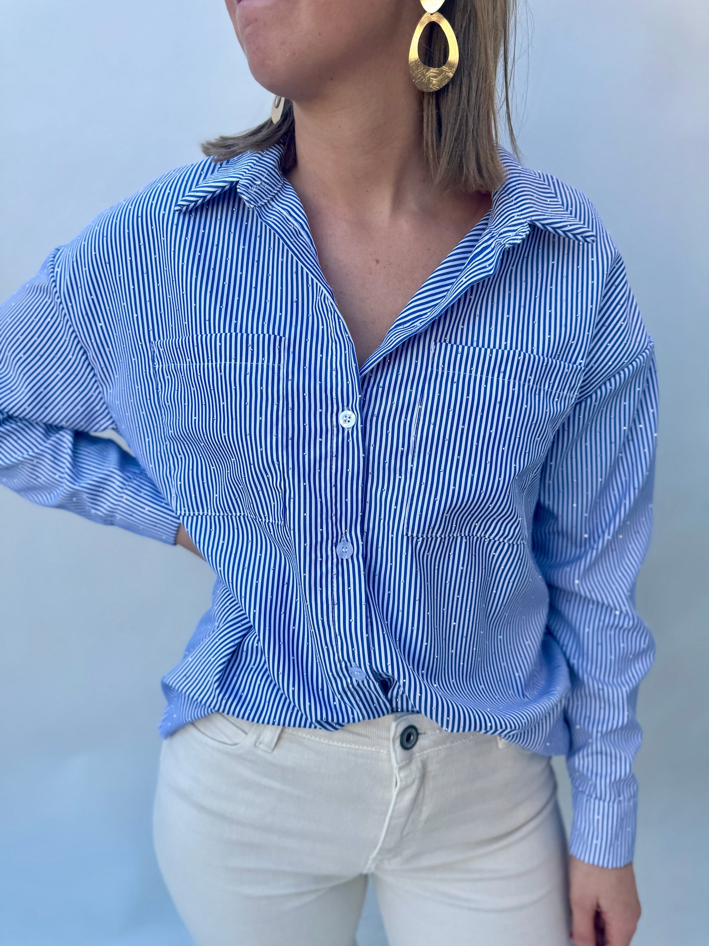 BLOUSE ADELLE BLUE