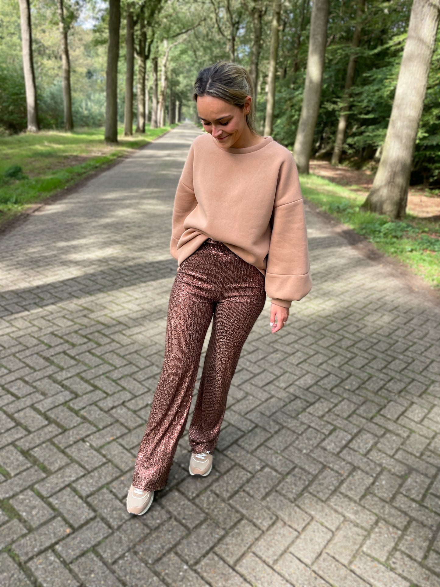 GLITTER BROEK