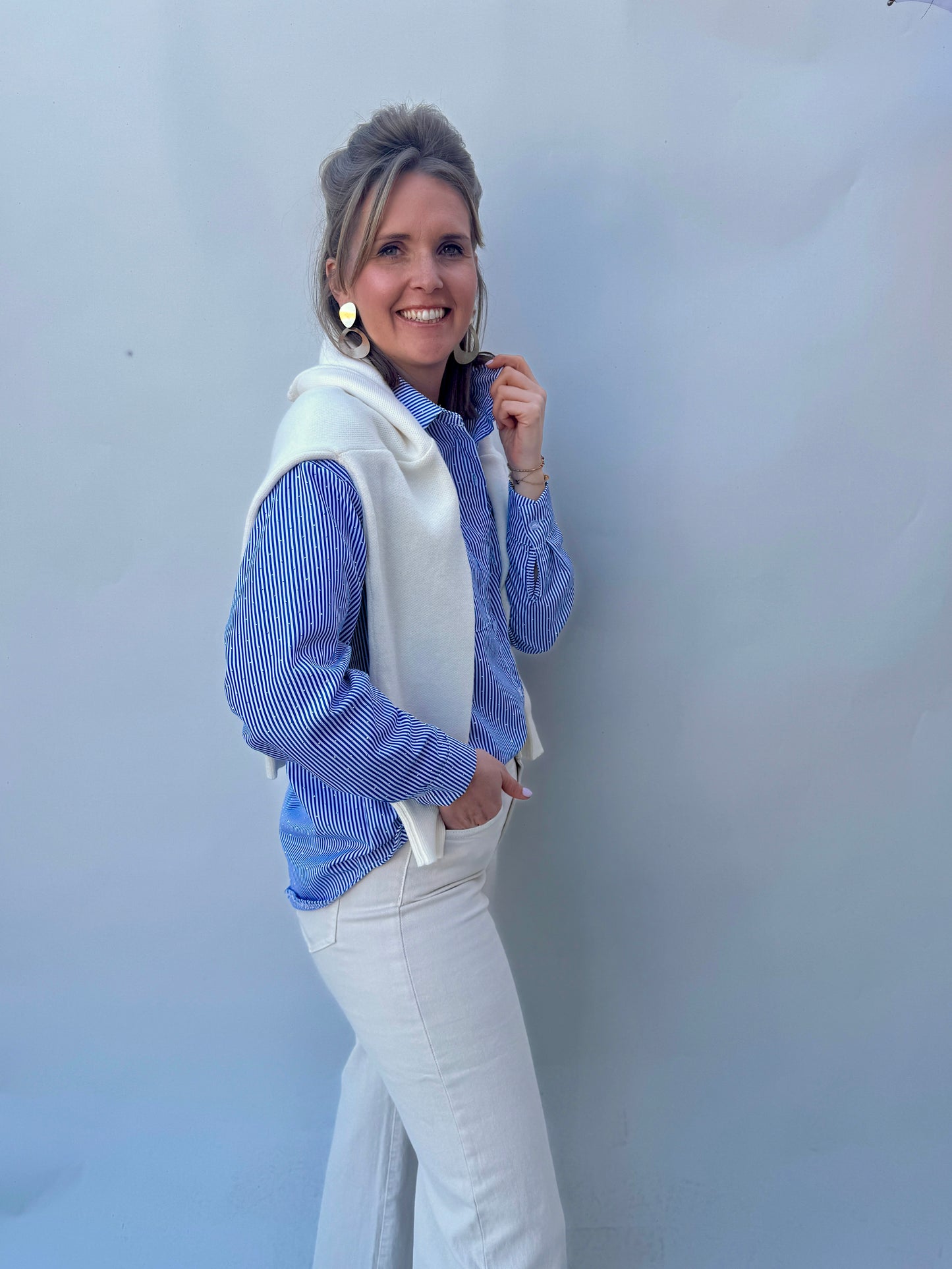 BLOUSE ADELLE BLUE