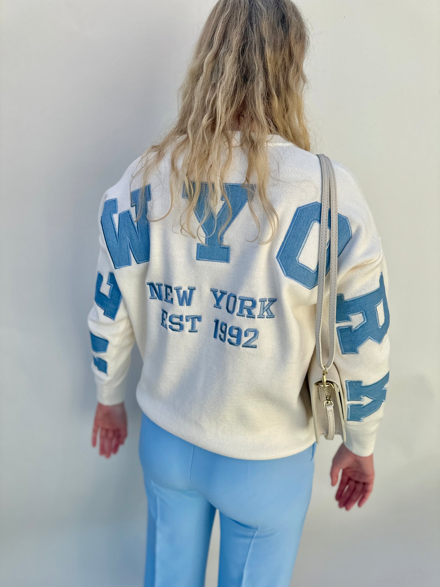 KNIT NEW YORK BLUE