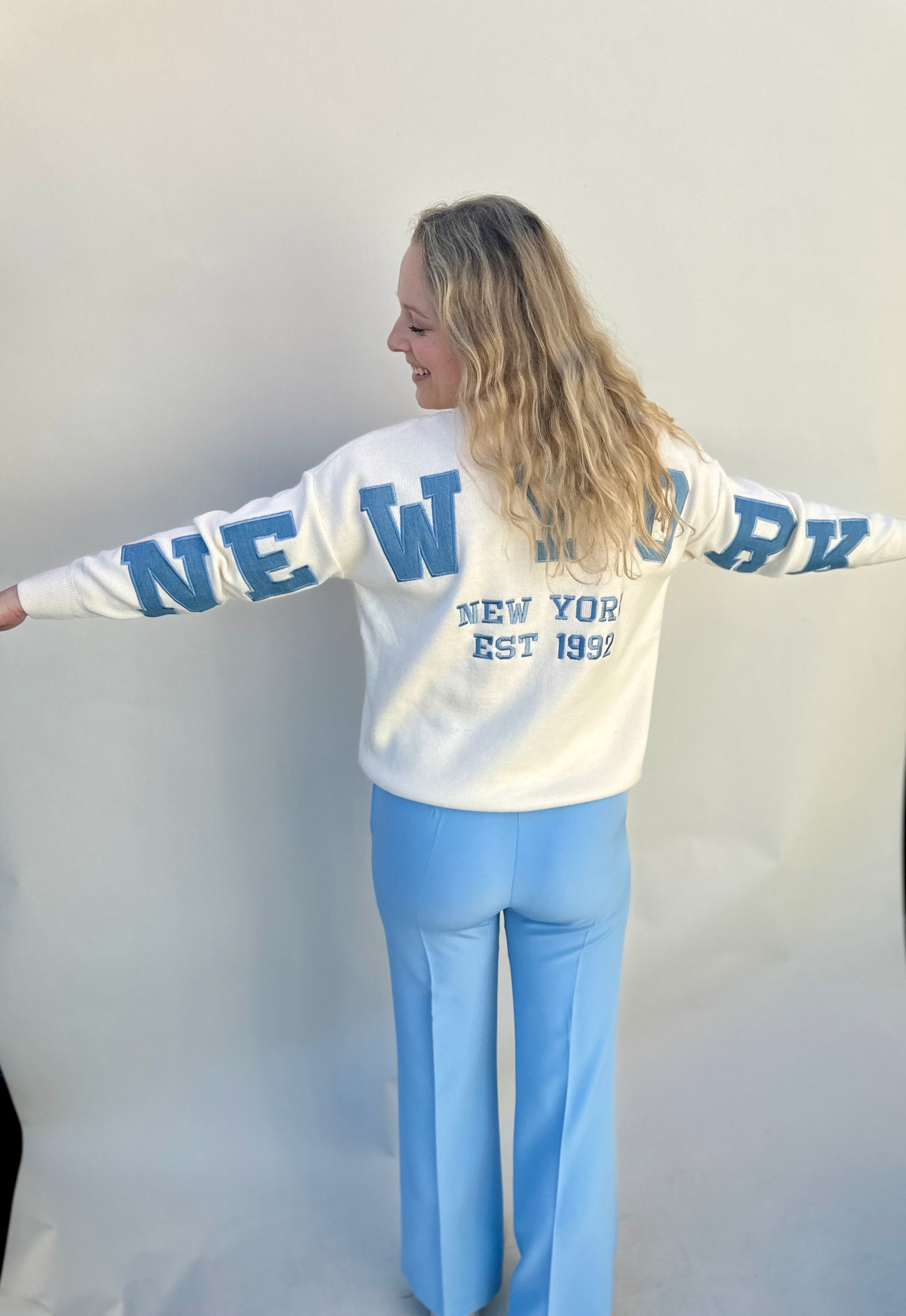 KNIT NEW YORK BLUE