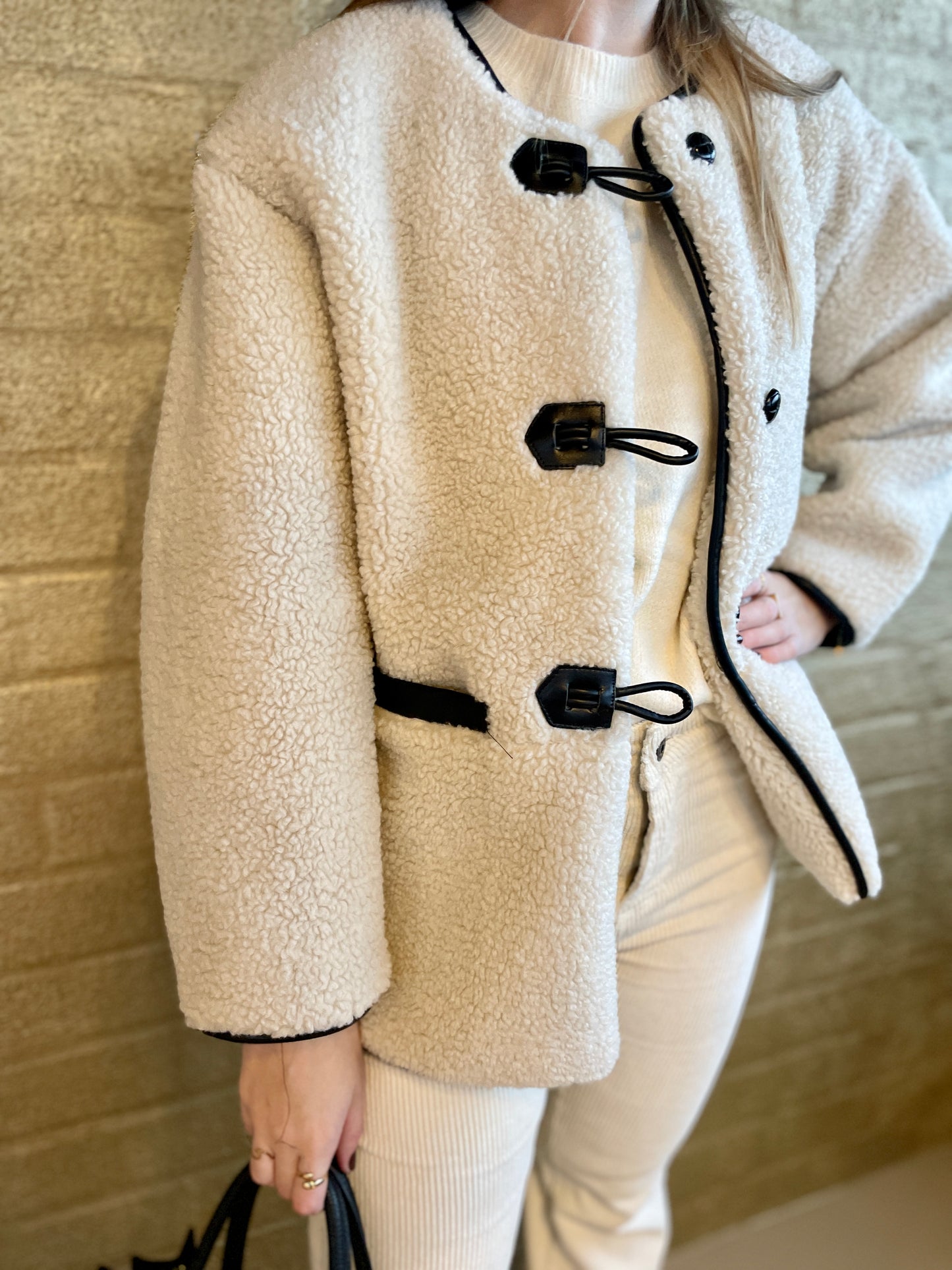 VEST TEDDY BEIGE