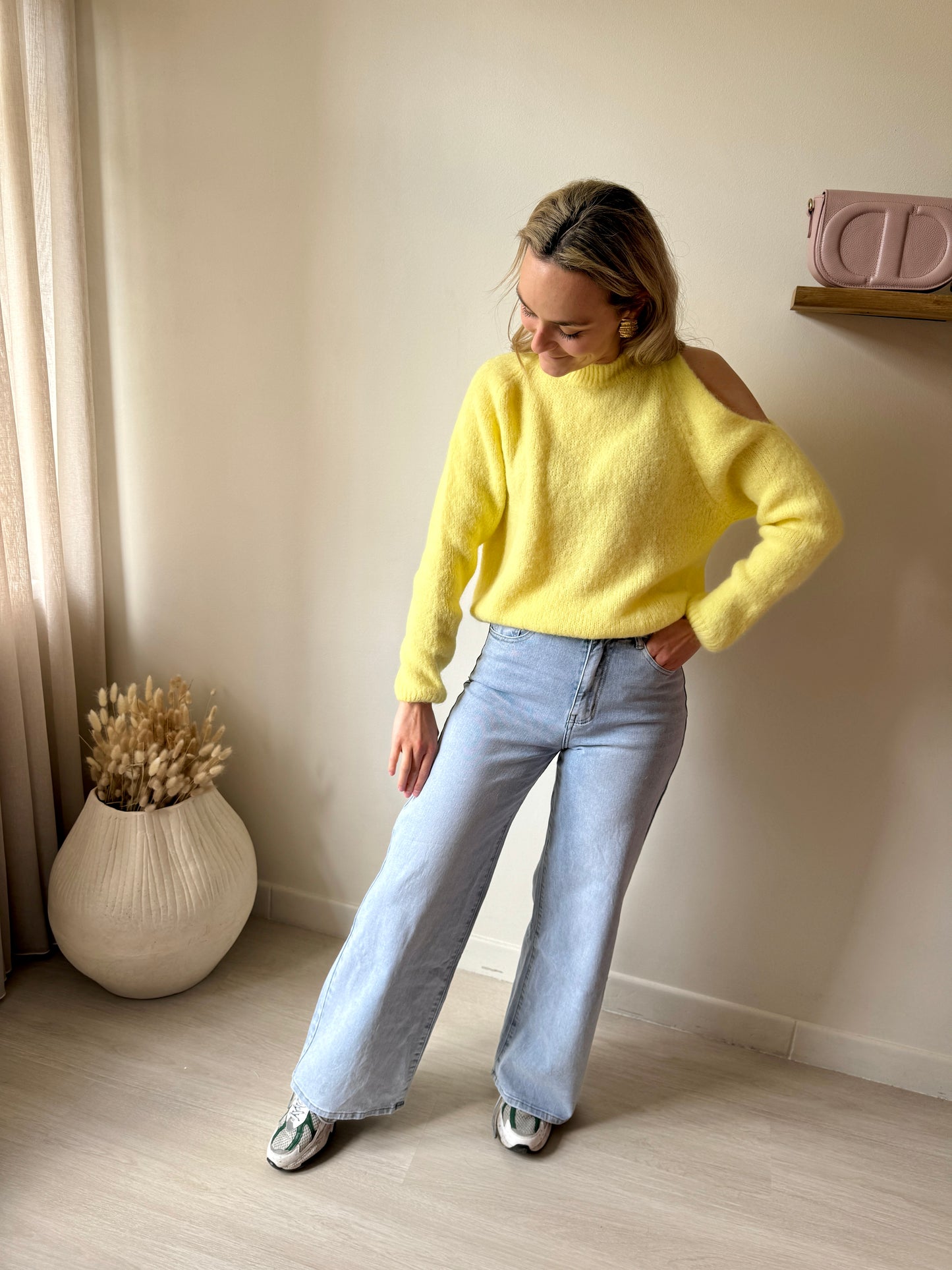KNIT SGUSA YELLOW