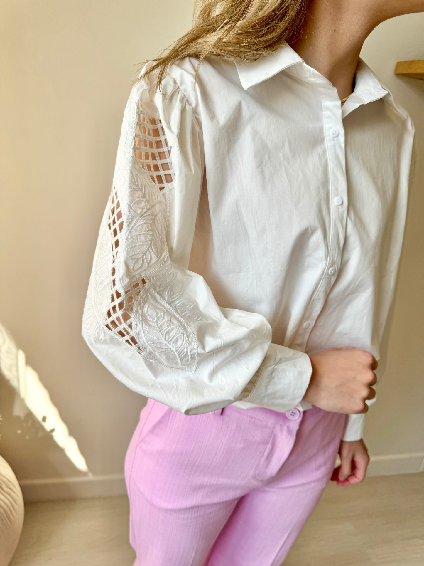 BLOUSE WHITE CARILLO
