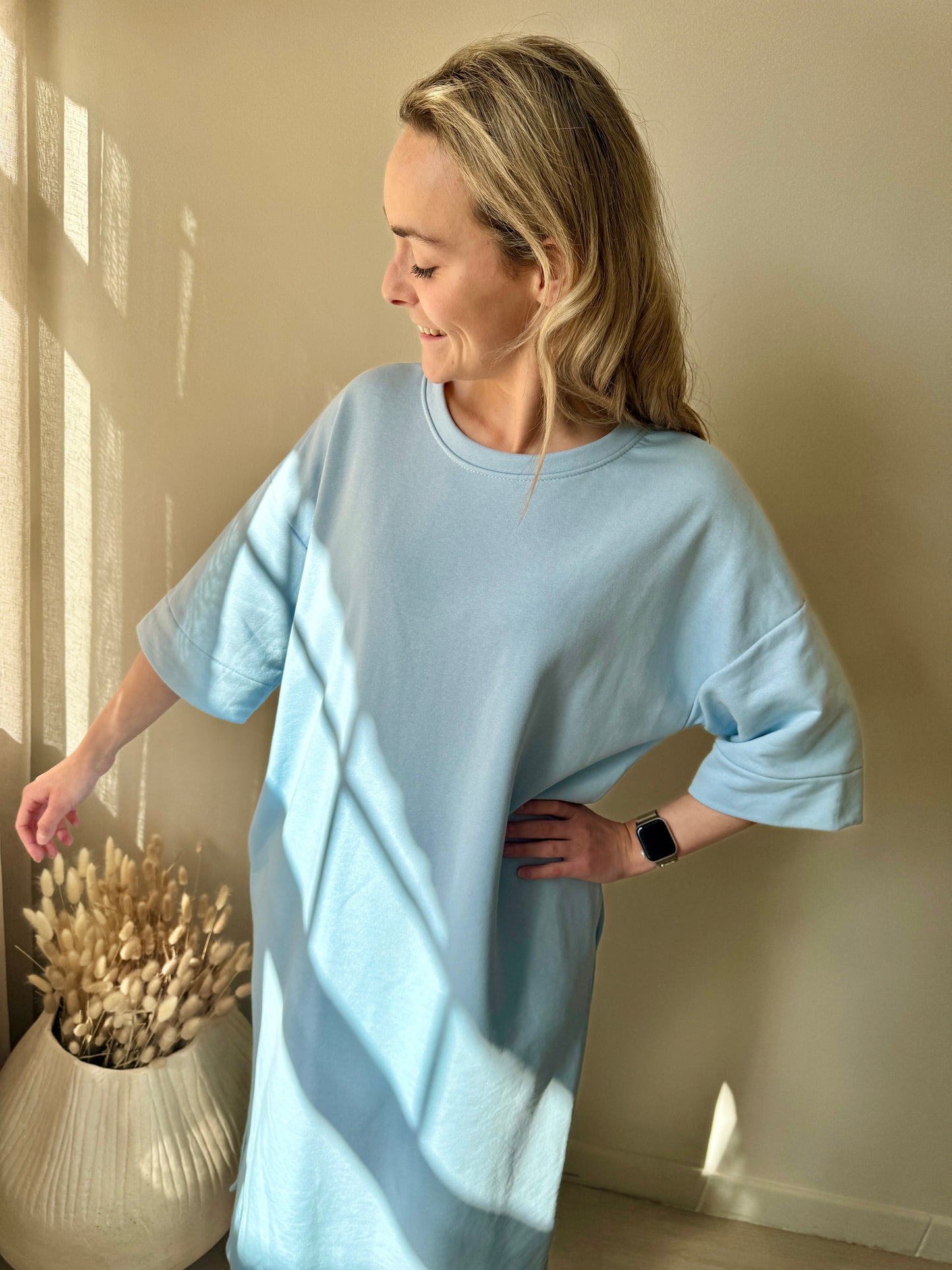DRESS ADATTI BLUE