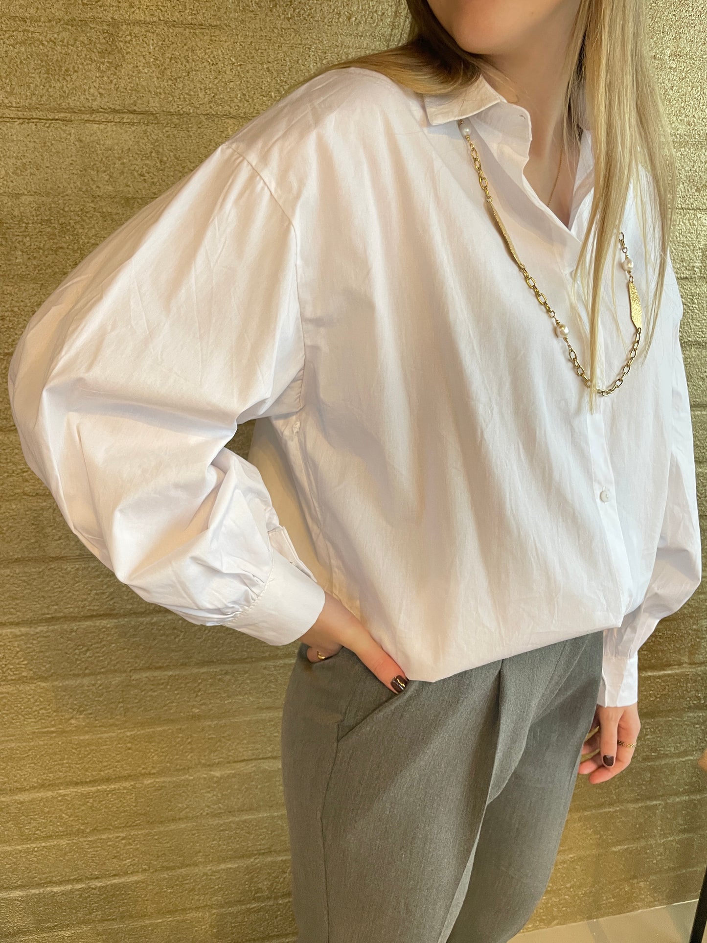 BLOUSE MIN WHITE