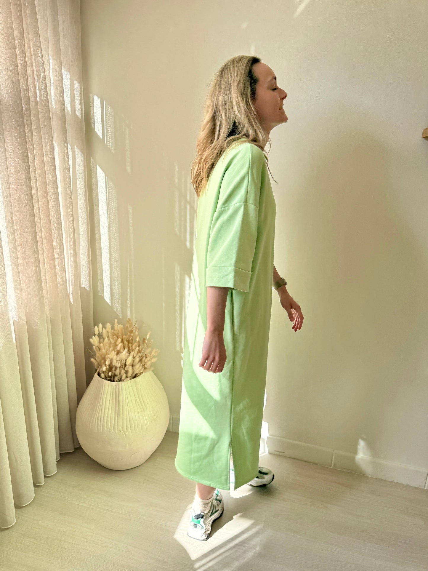 DRESS ADATTI GREEN
