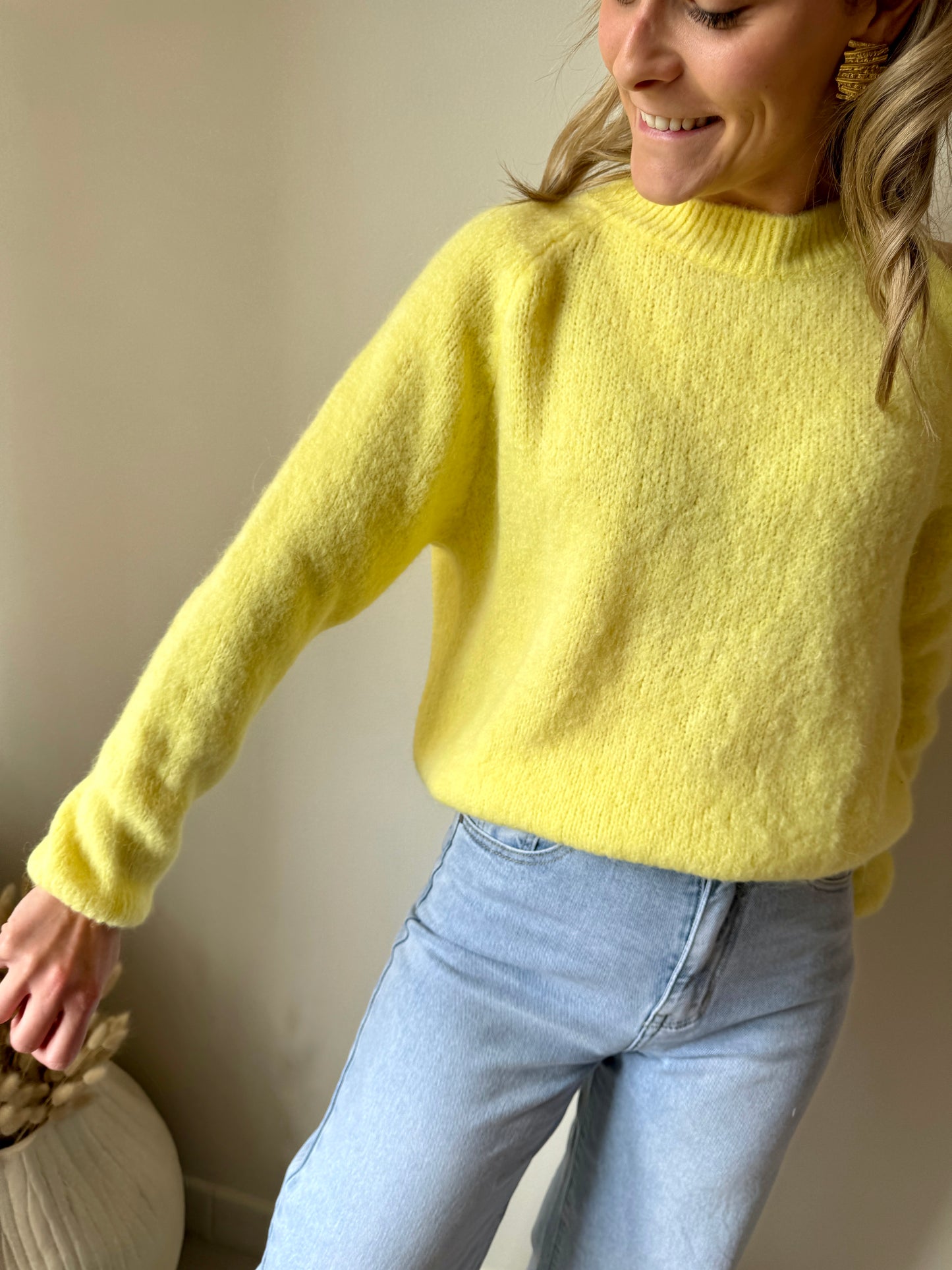 KNIT SGUSA YELLOW