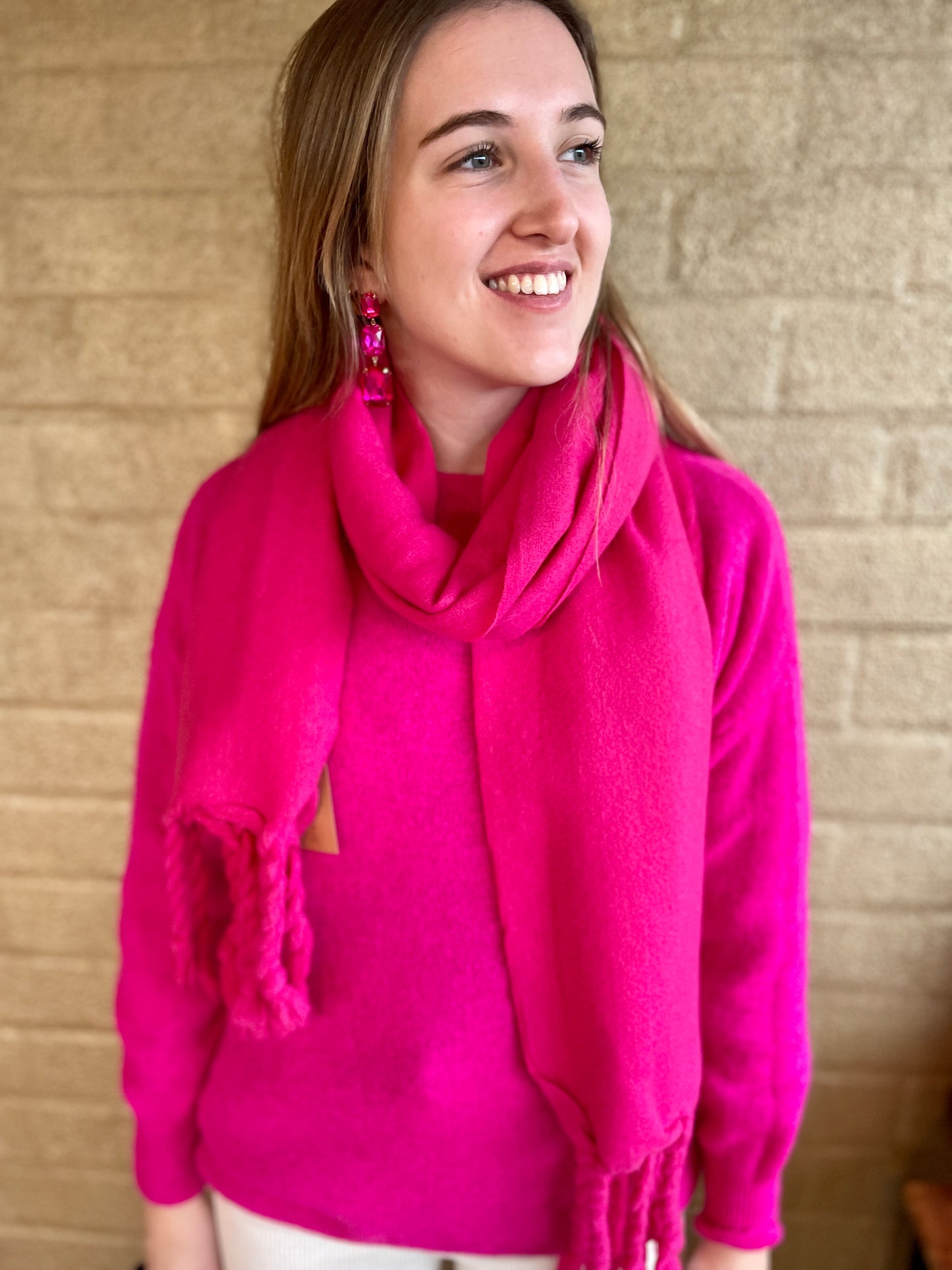 SCARF PINK