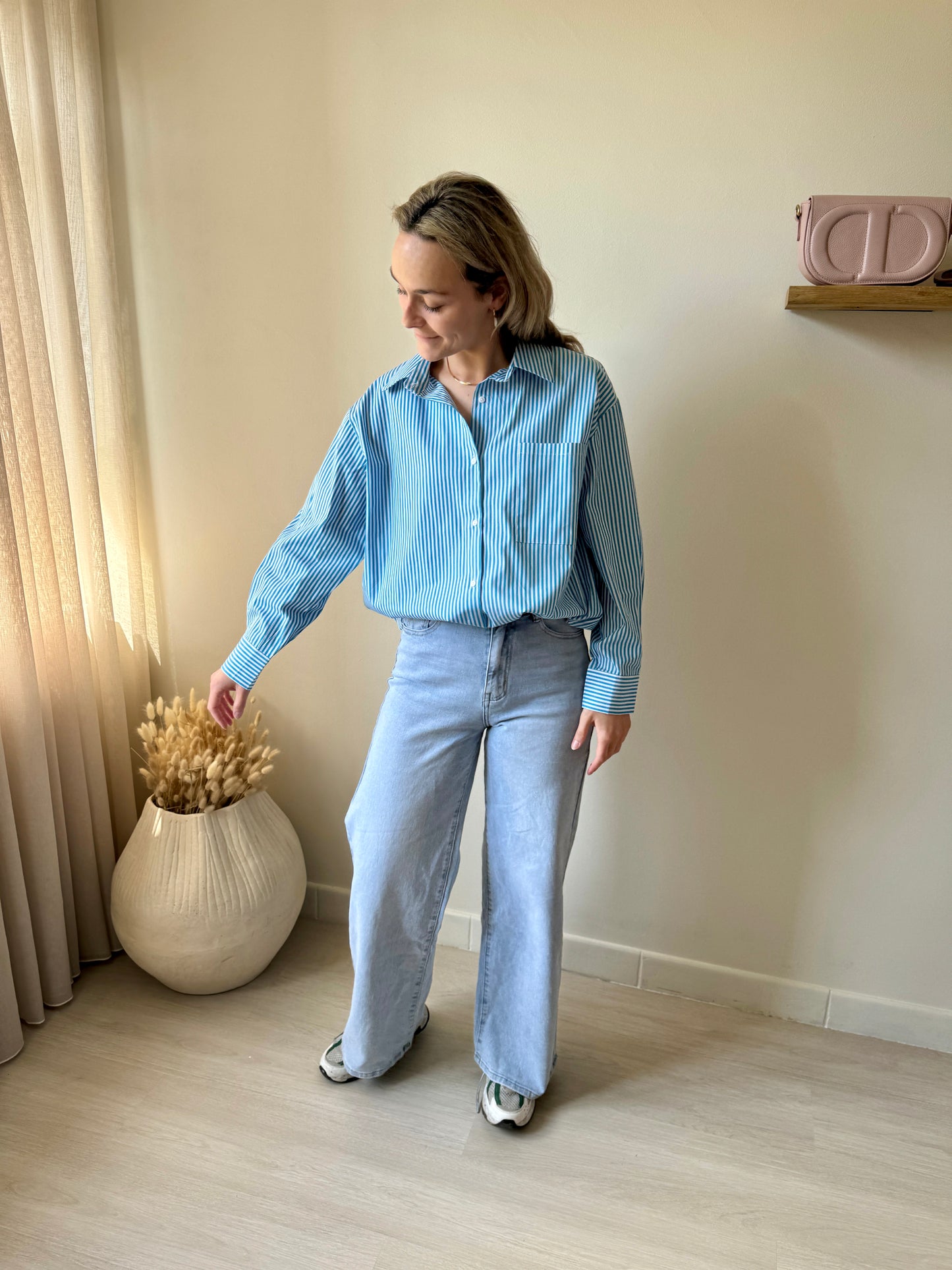 BLOUSE FISSA BLUE