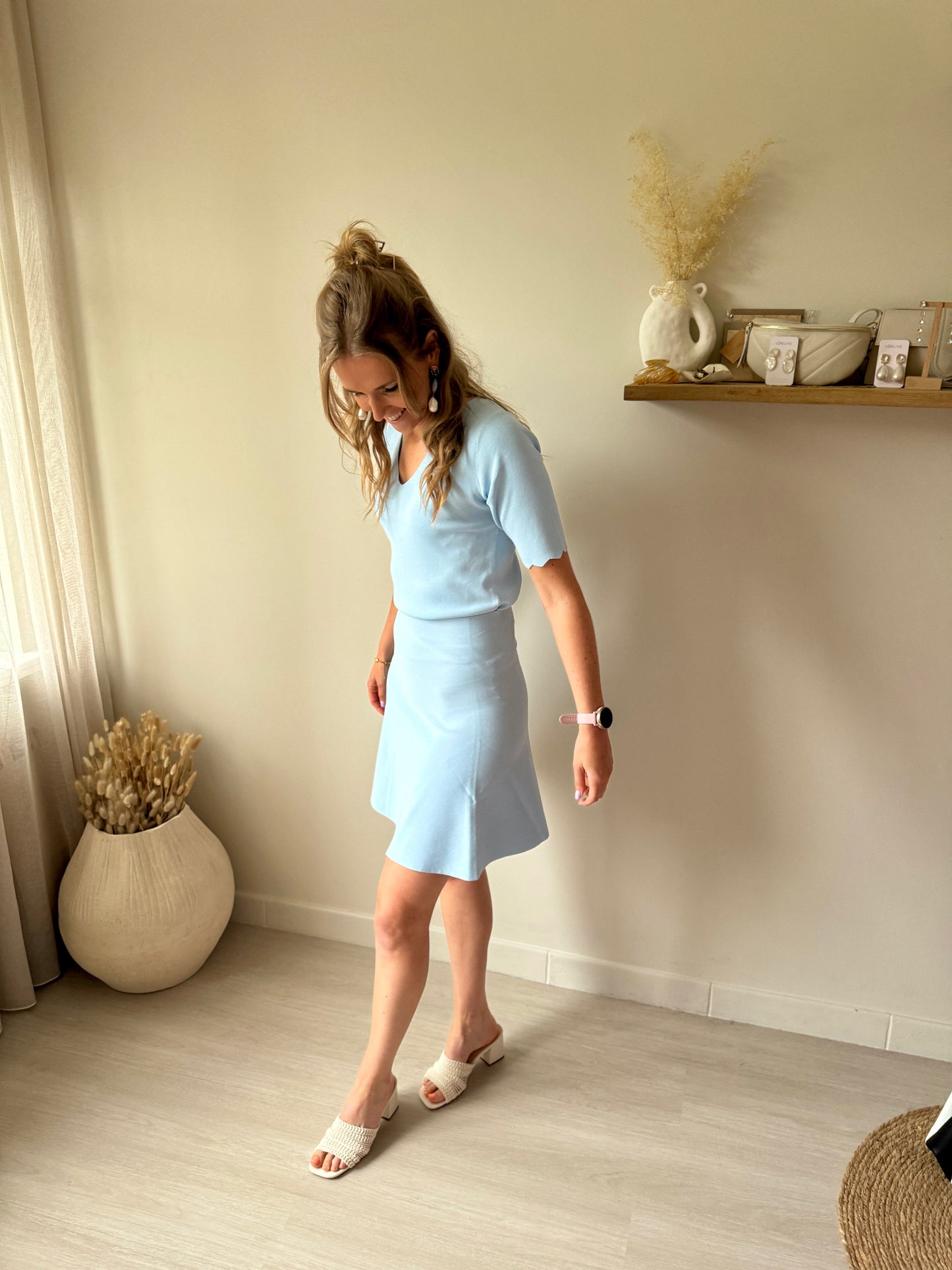 SKIRT CHAIRO BLUE