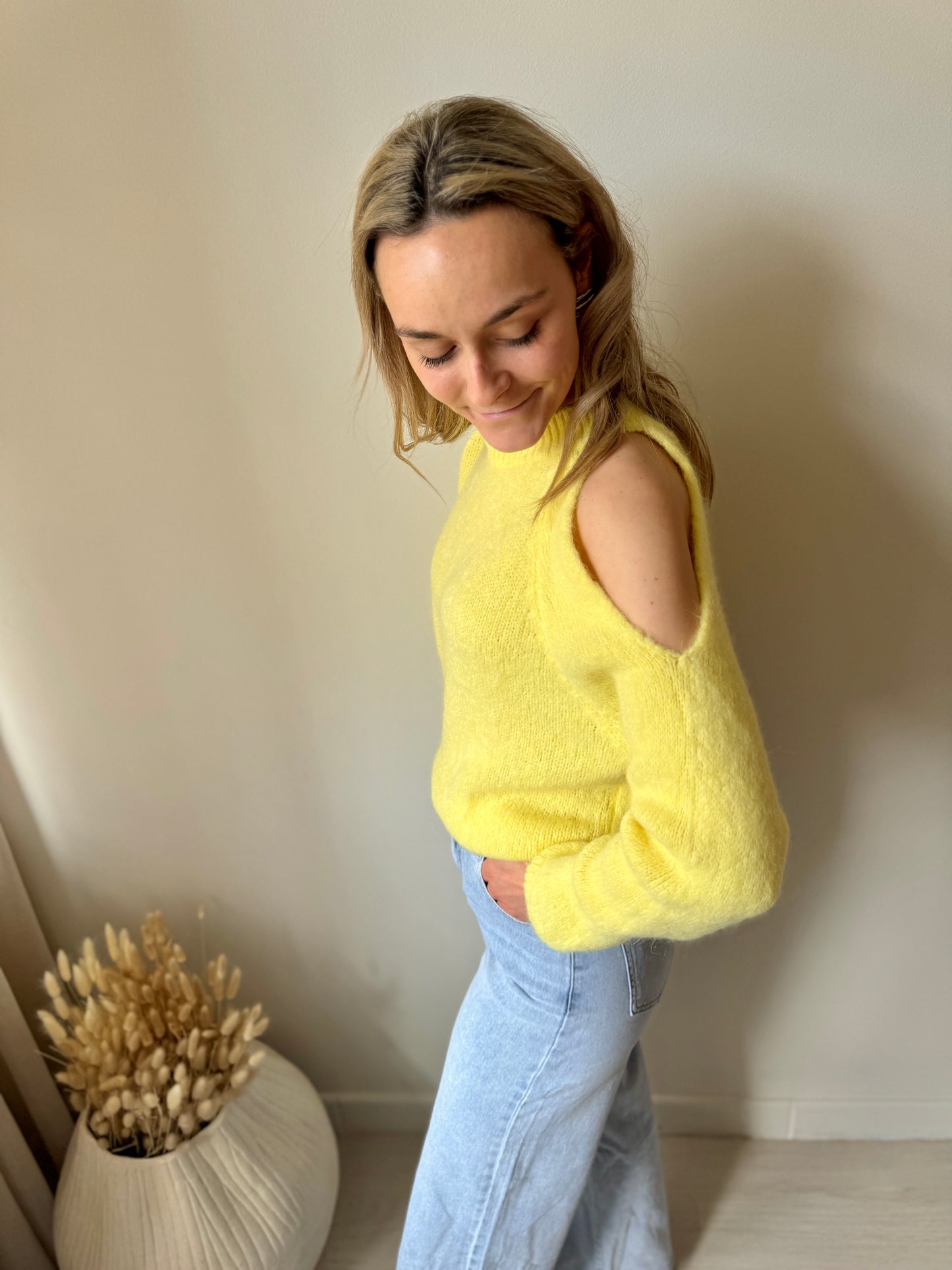 KNIT SGUSA YELLOW