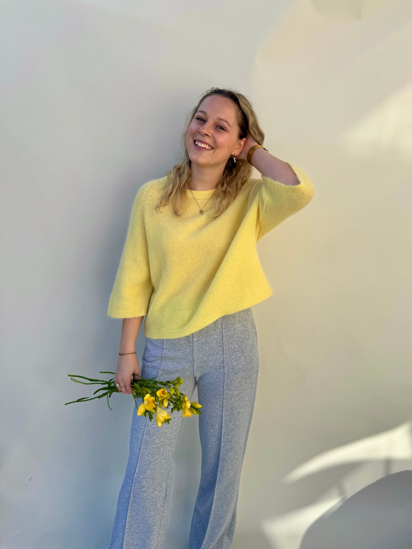 KNIT TALIA YELLOW