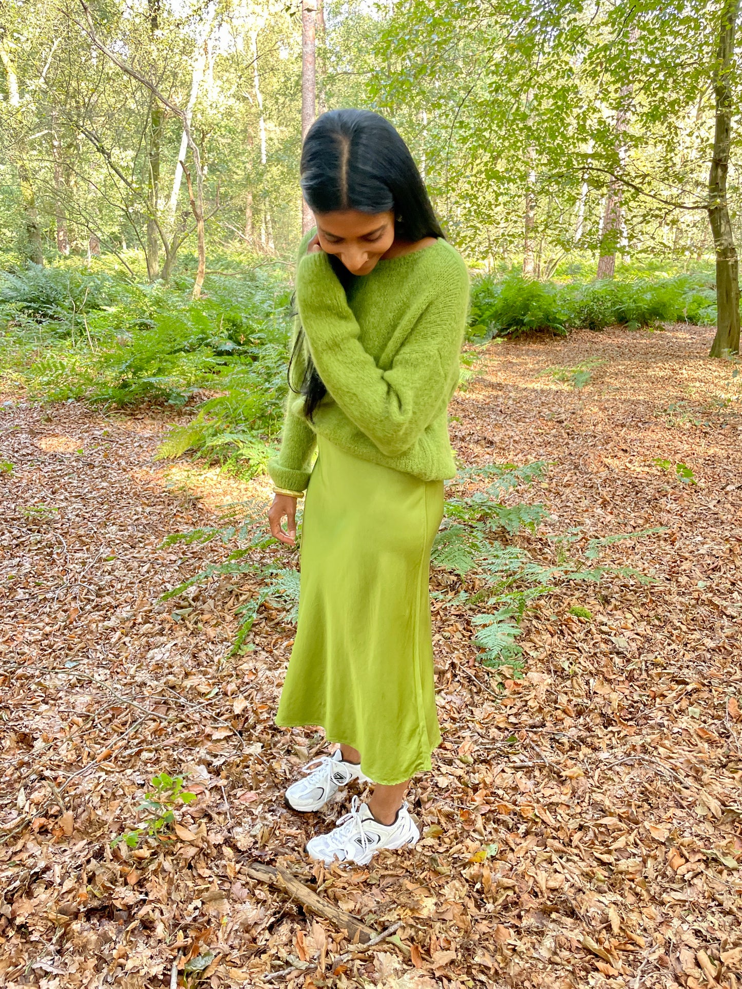 ELISA SKIRT GREEN