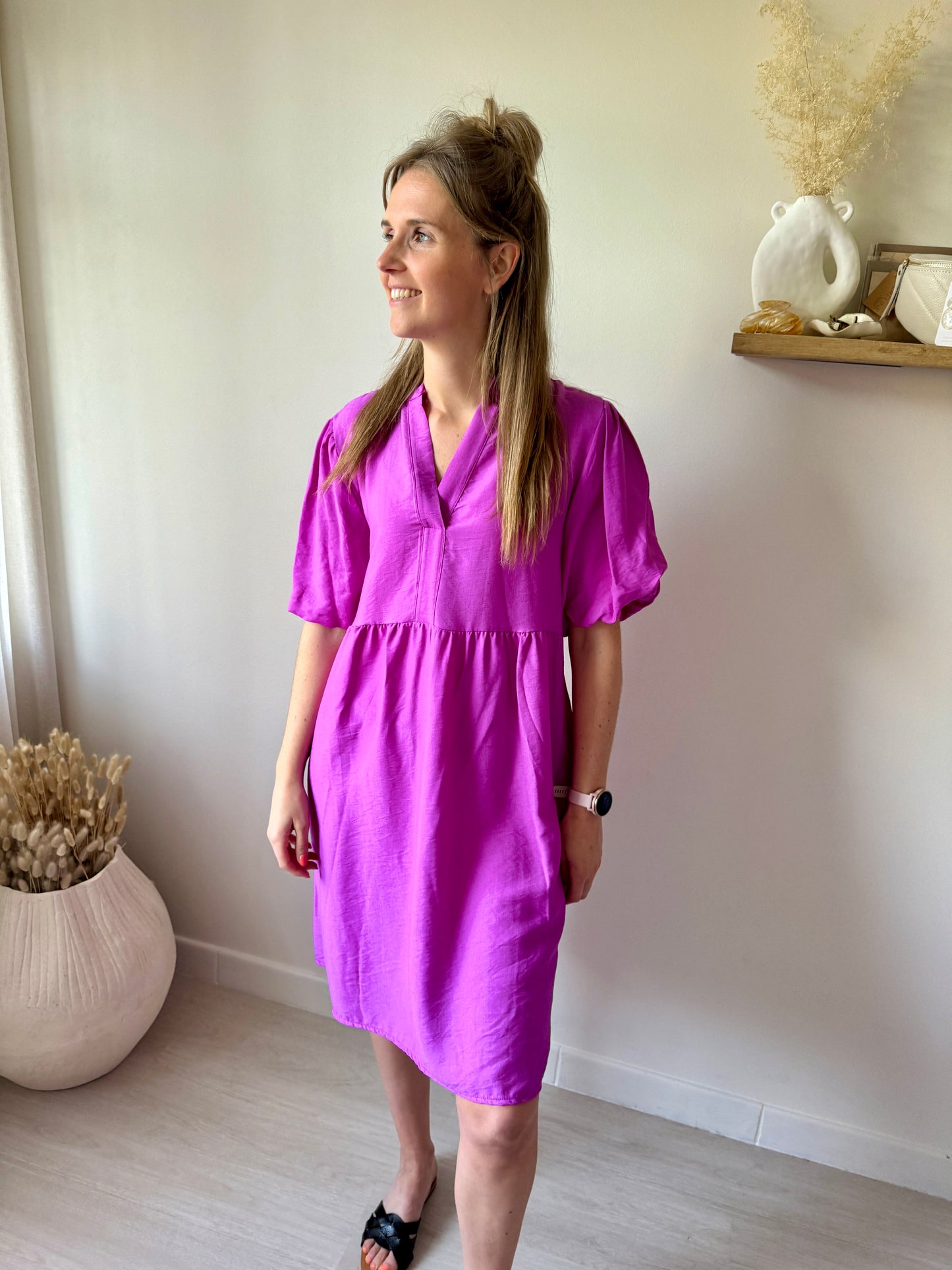 DRESS ELISA MAGENTA