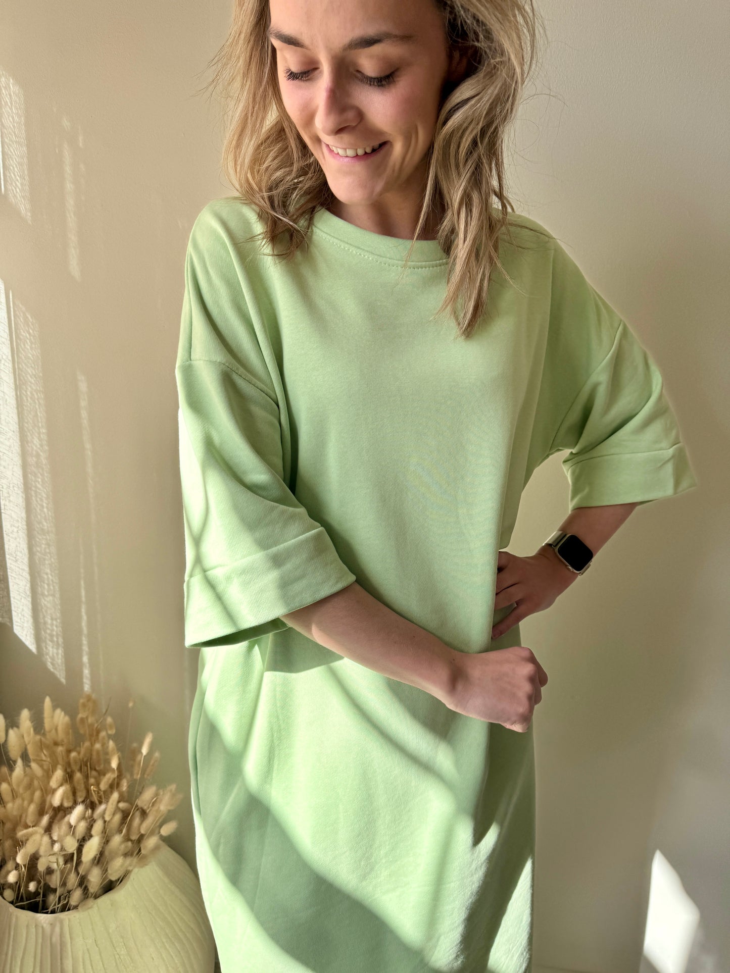 DRESS ADATTI GREEN