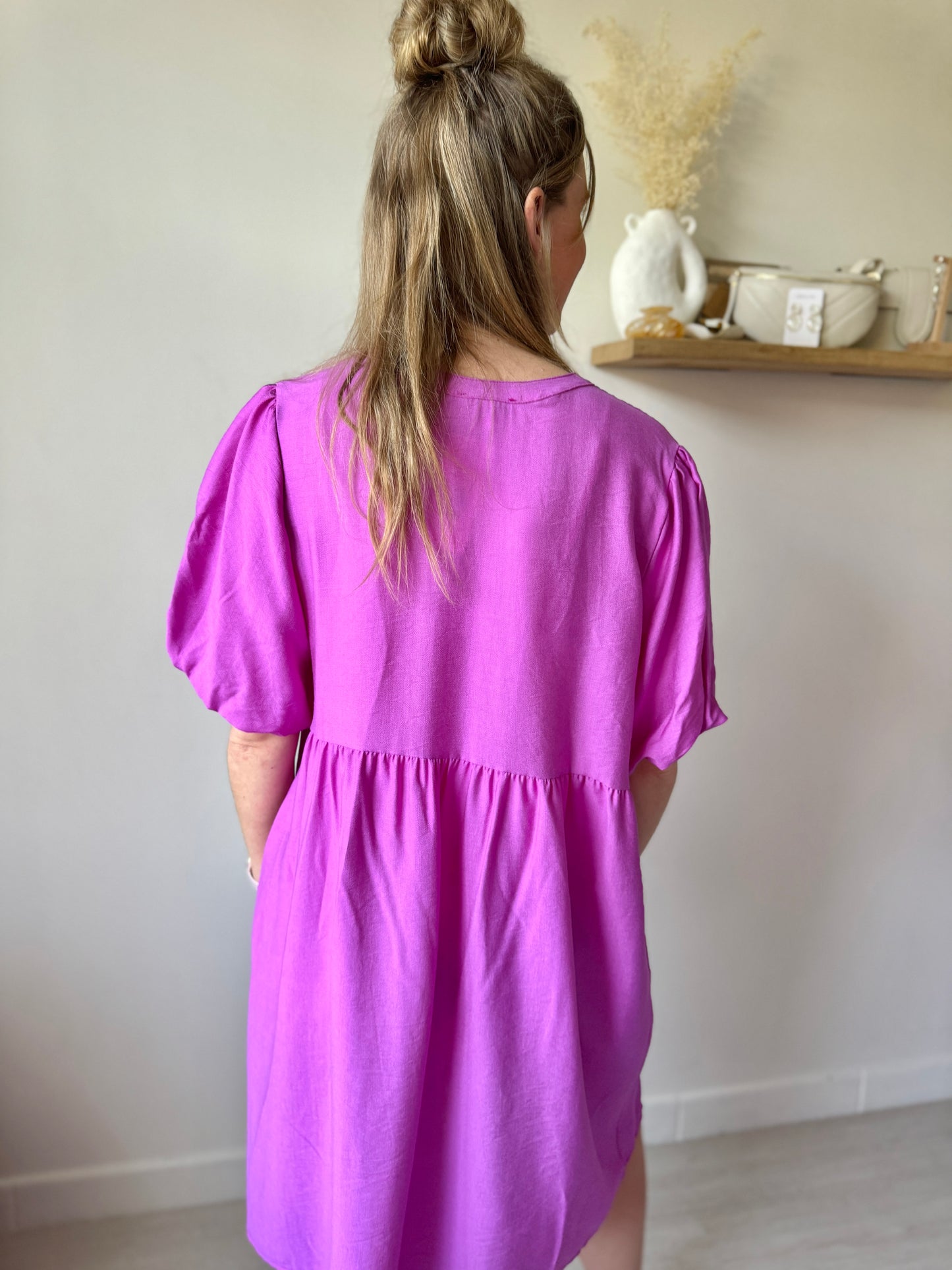 DRESS ELISA MAGENTA
