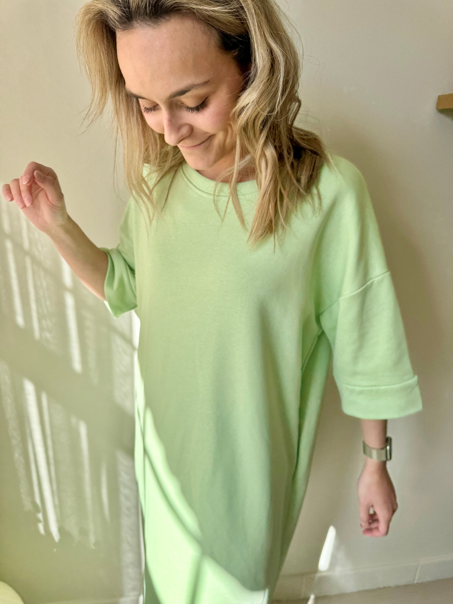 DRESS ADATTI GREEN