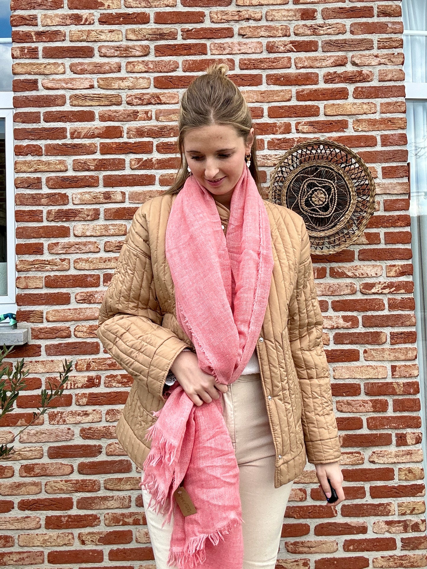 SCARF MELODY ROZE