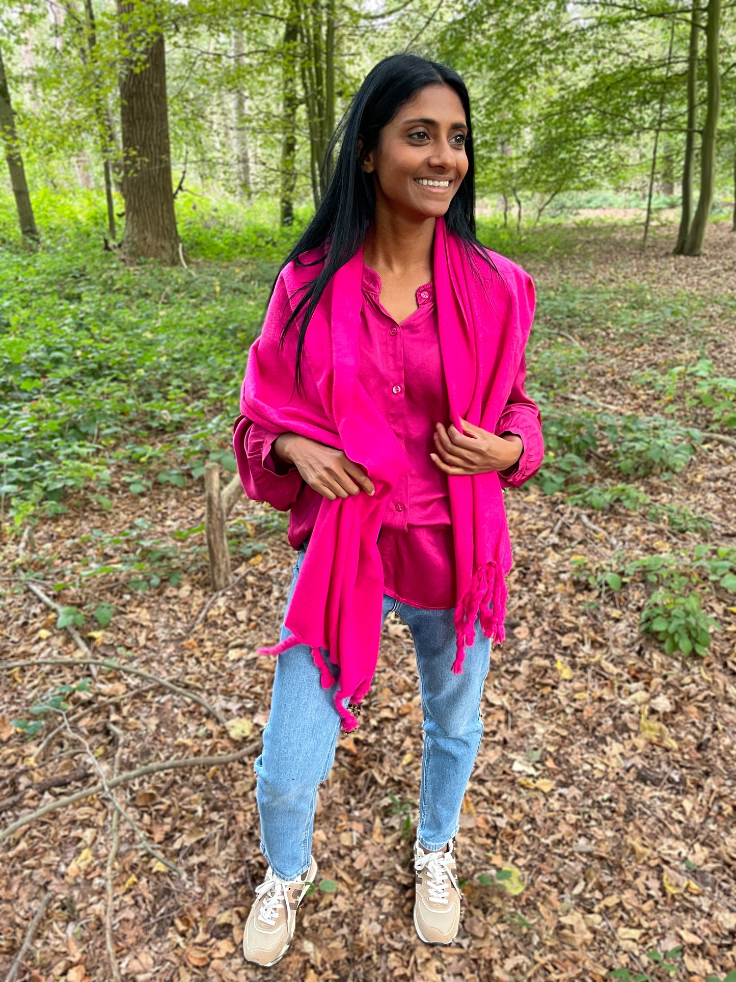 SCARF PINK