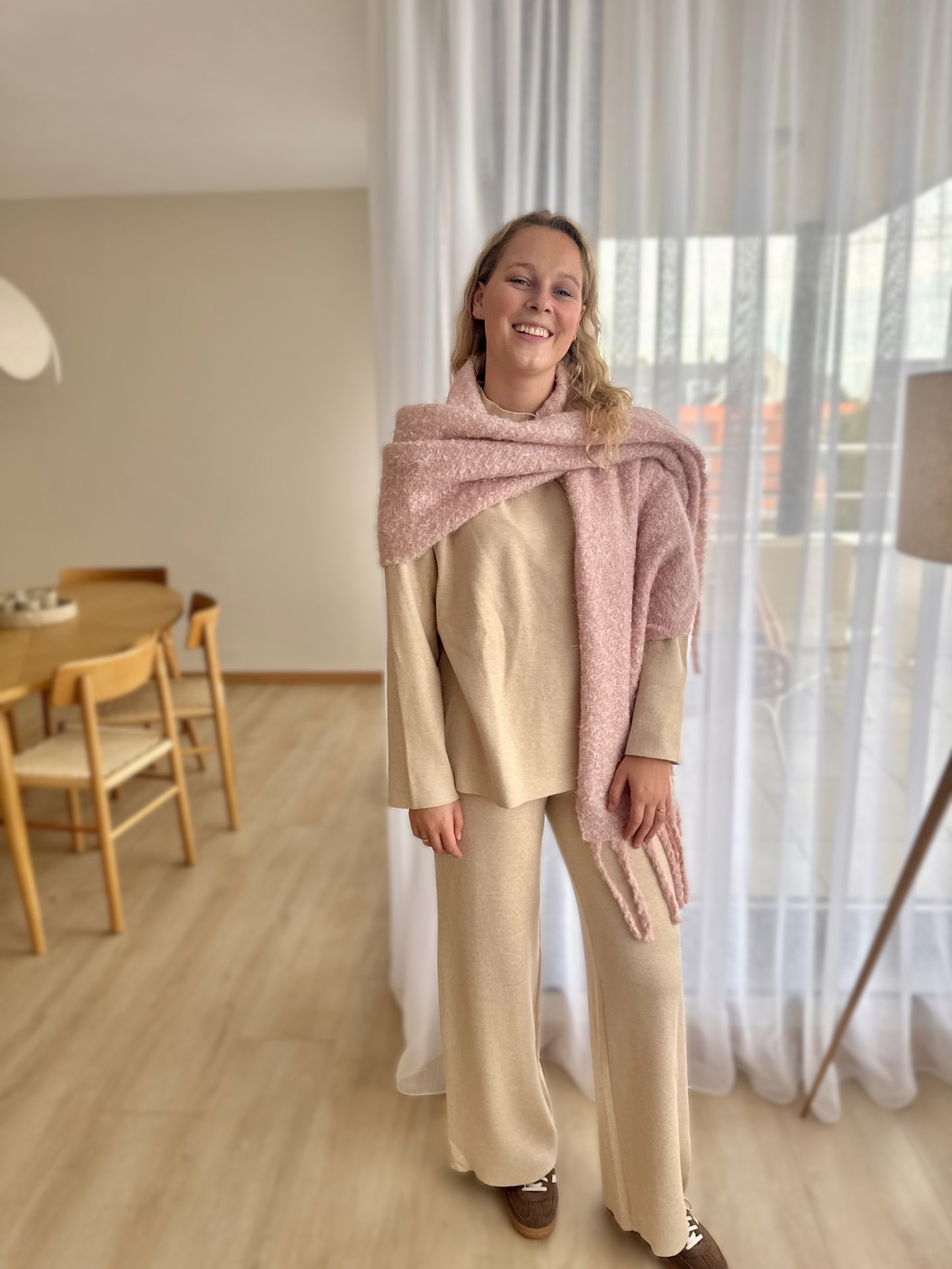 SCARF solid color casual