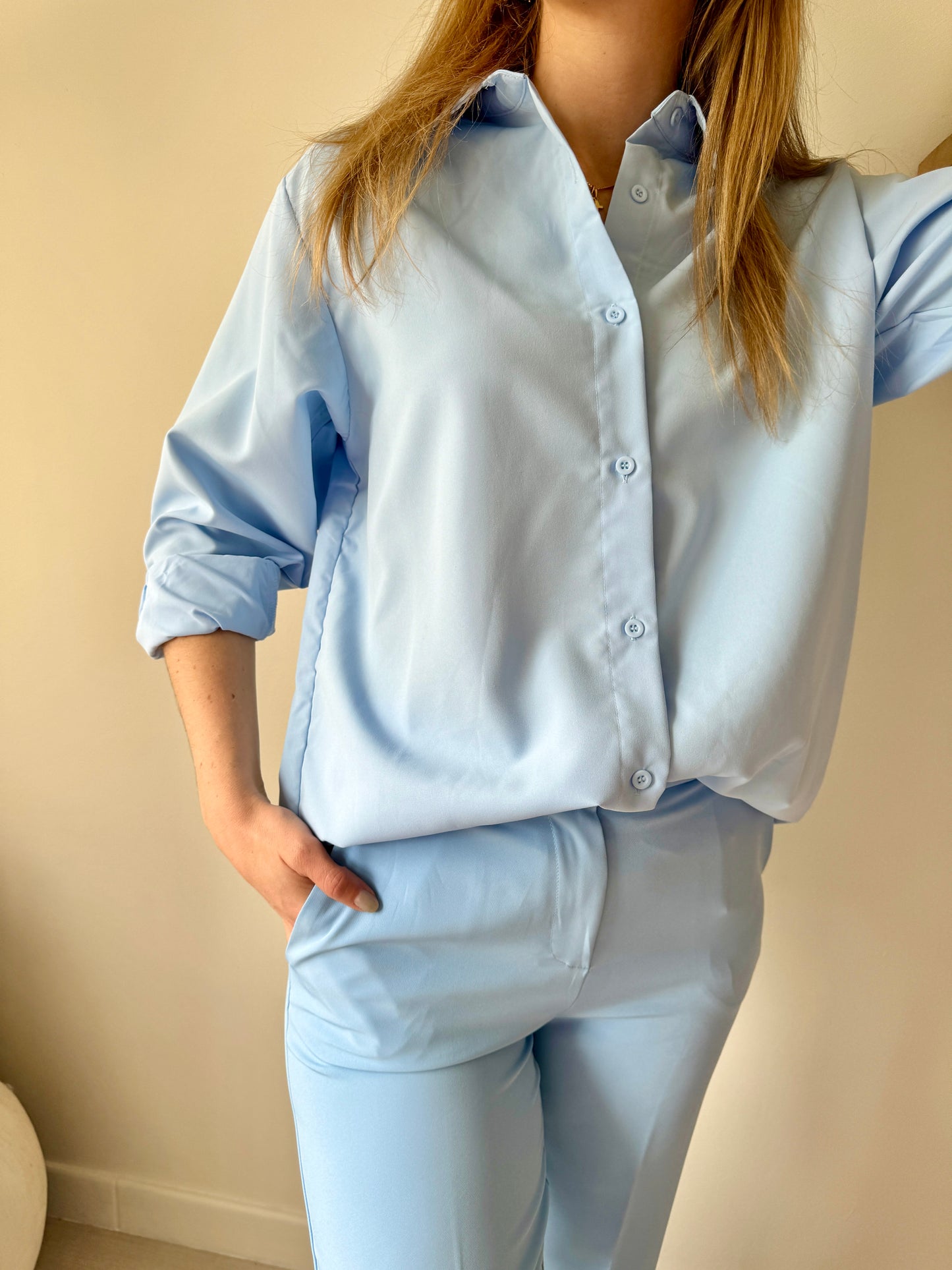 BLOUSE BLUE CLAR