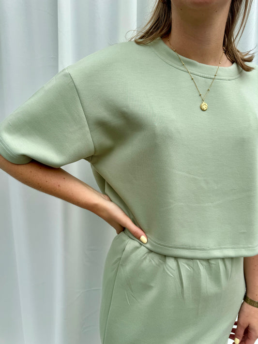 ALINE T-SHIRT GREEN