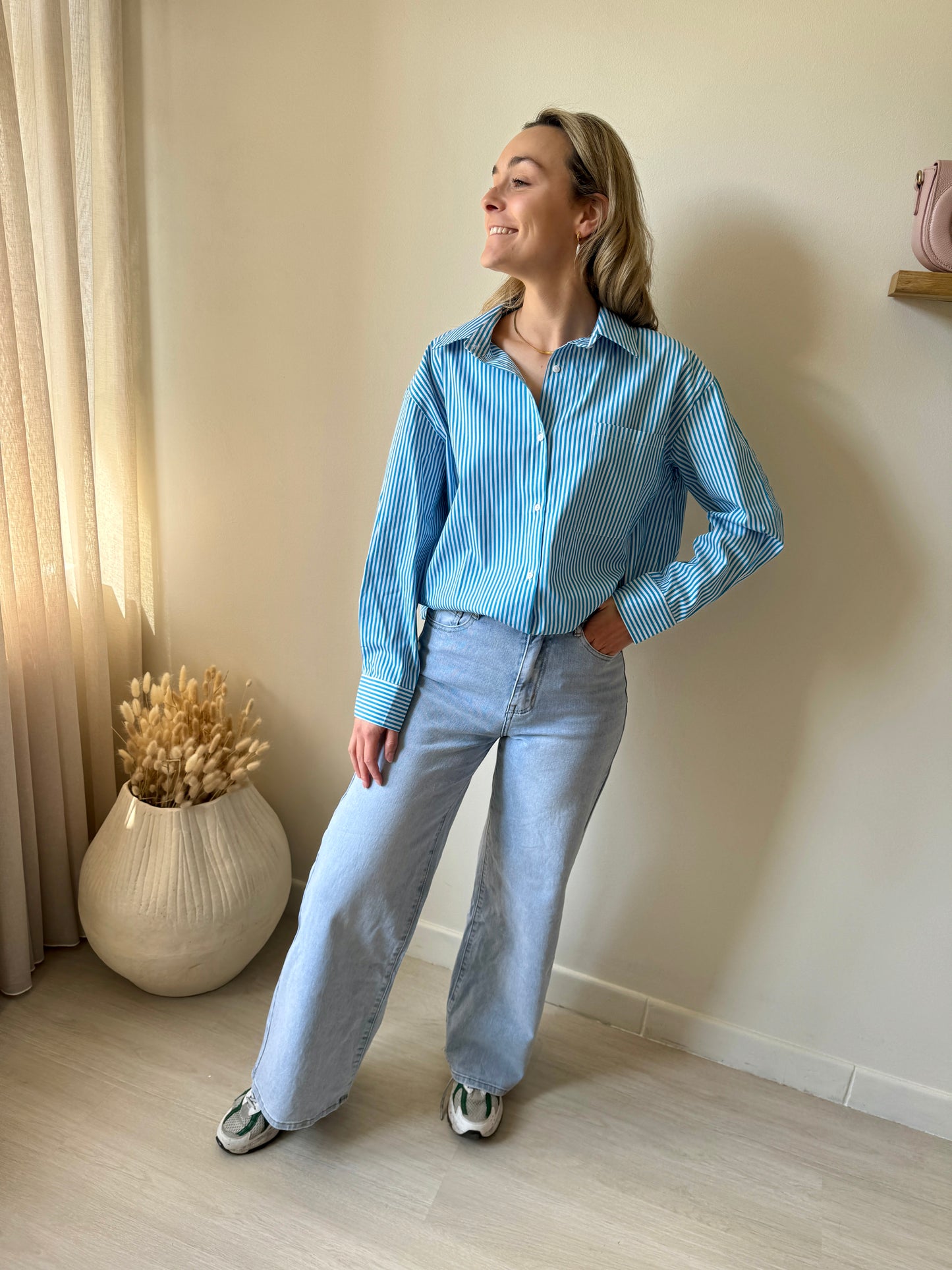 BLOUSE FISSA BLUE