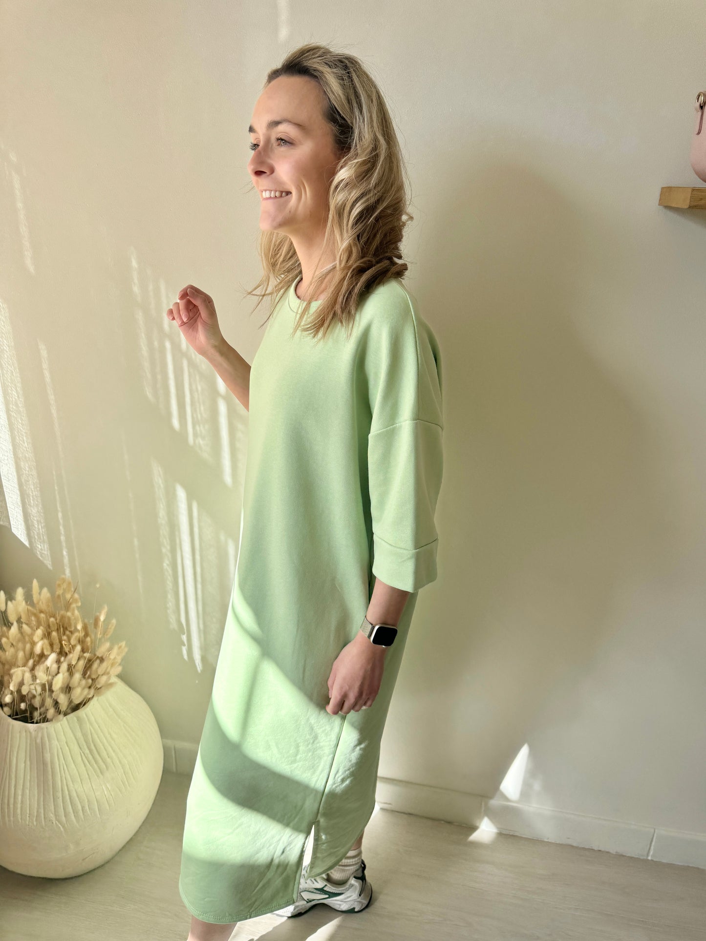 DRESS ADATTI GREEN