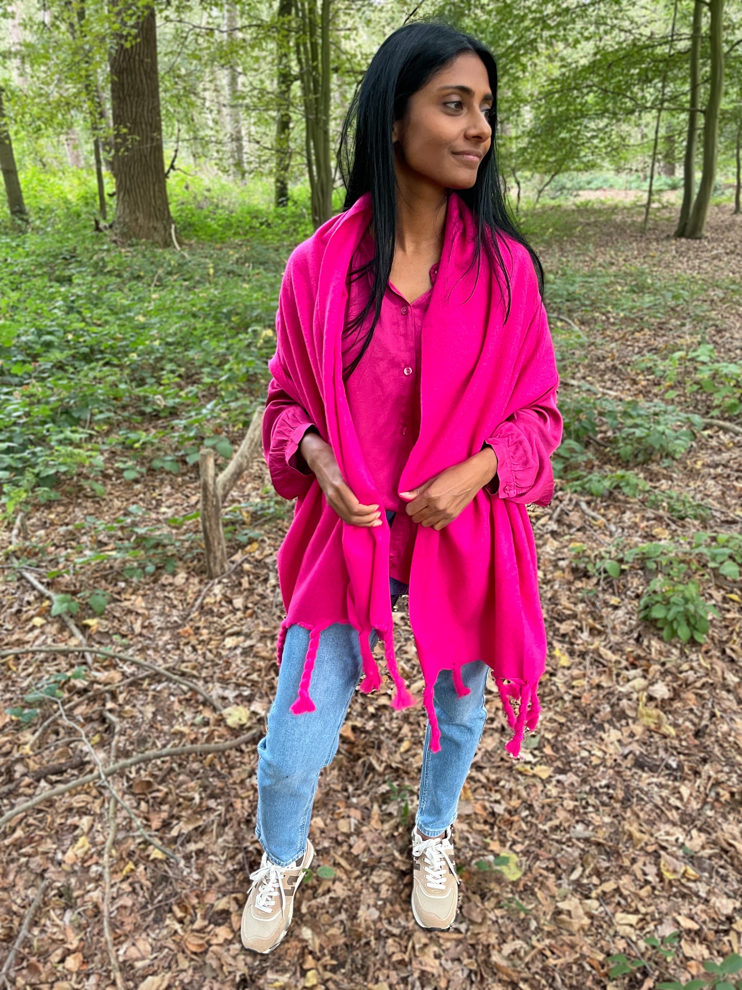 SCARF PINK