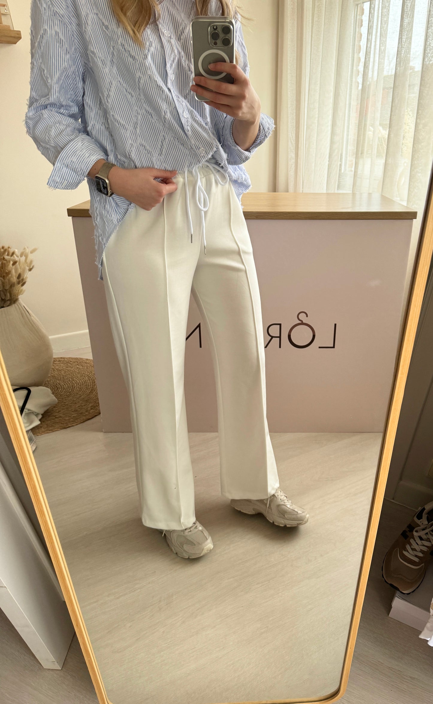 MEGAN PANTS WHITE