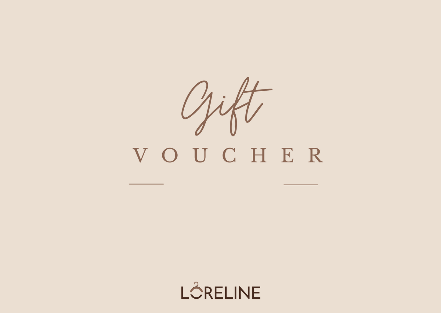 LORELINE GIFT CARD ONLINE