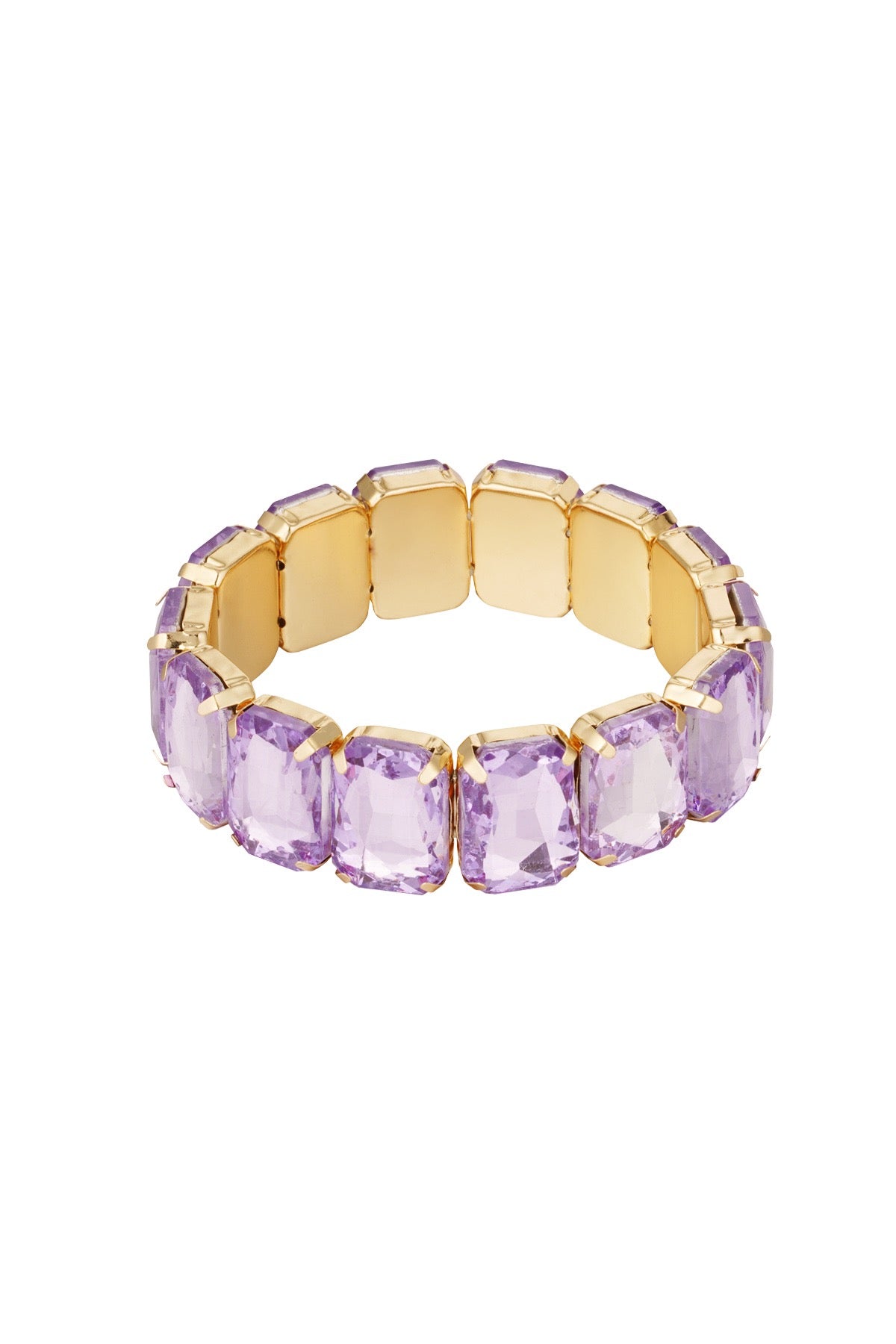 BRACELET LILA STONE