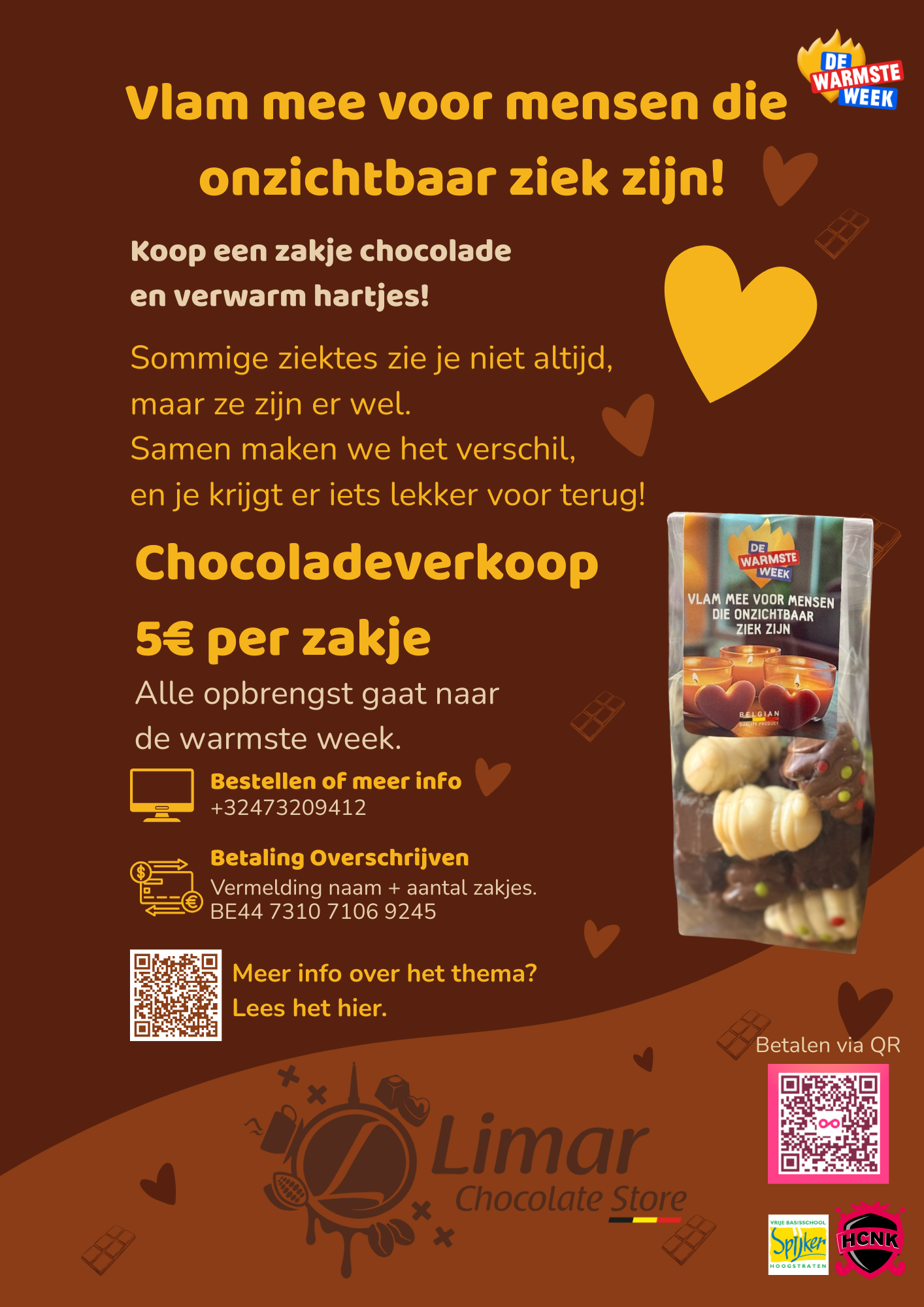 VLAM MEE VOOR DE WARMST WEEK! π₯