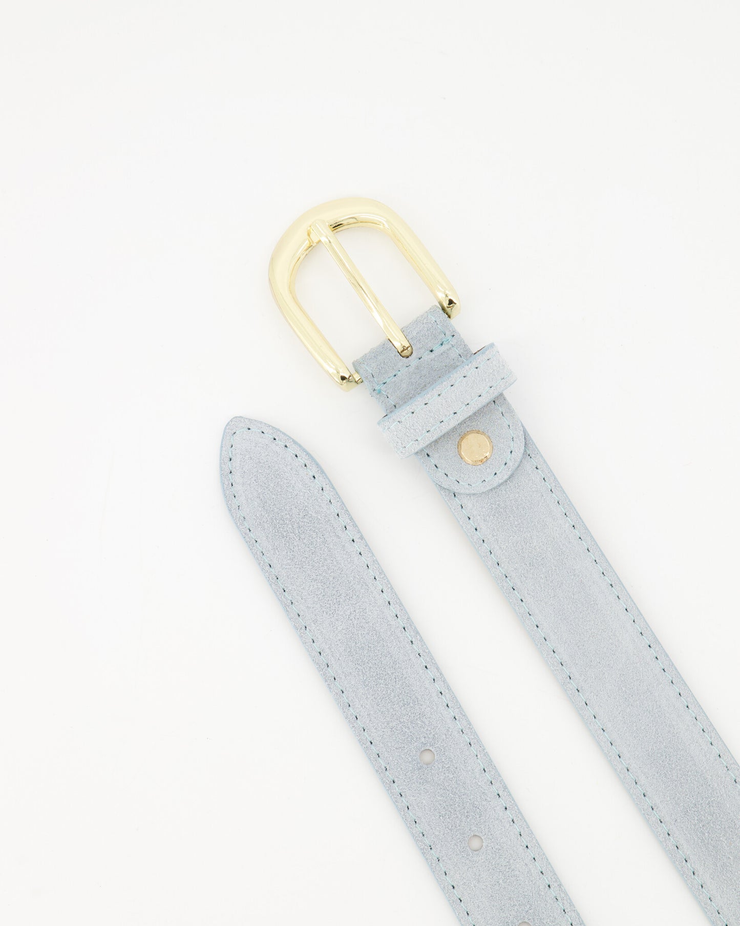 BELT SUEDE BLUE-riem