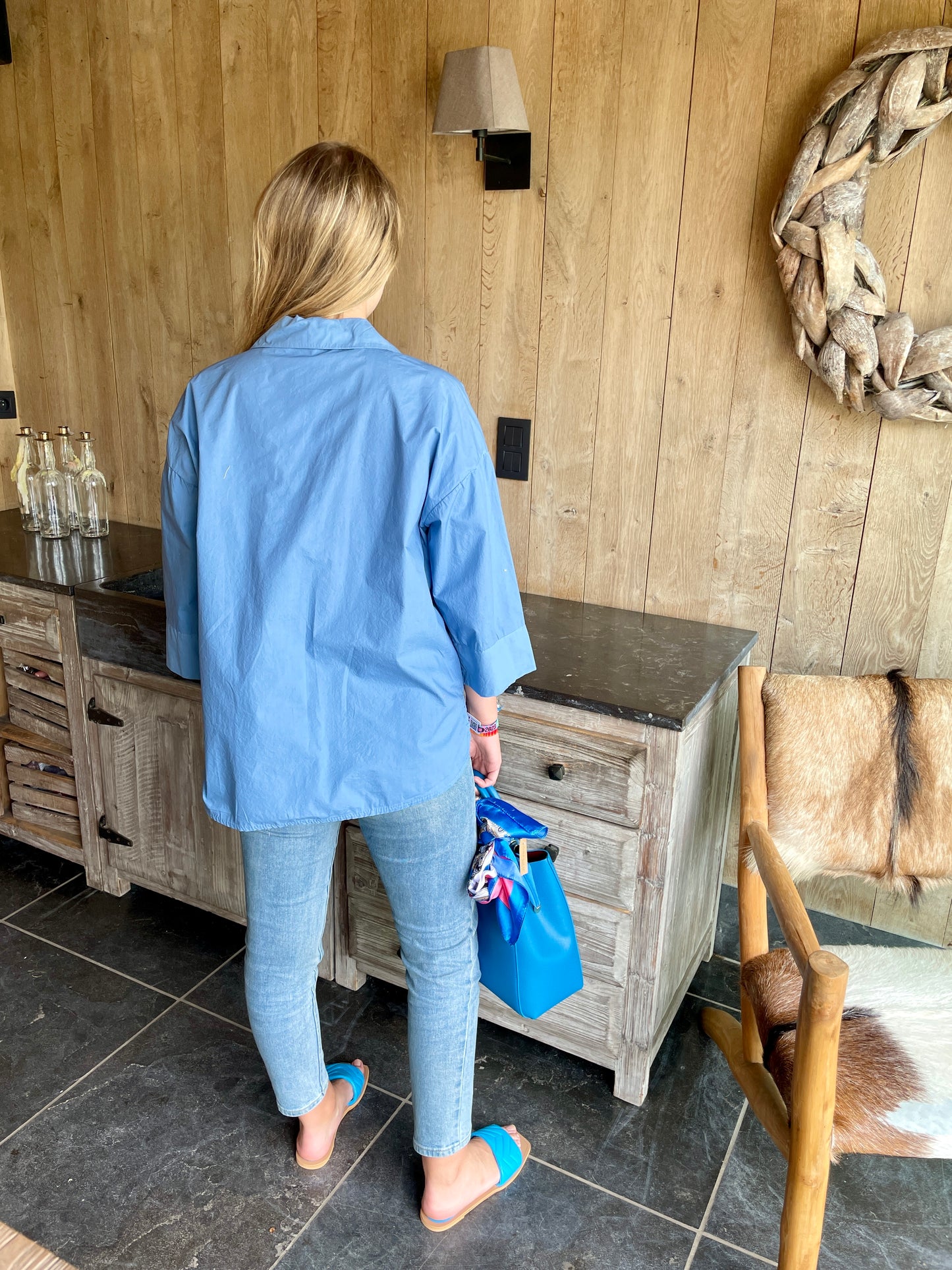 QUESTA BLOUSE BLUE