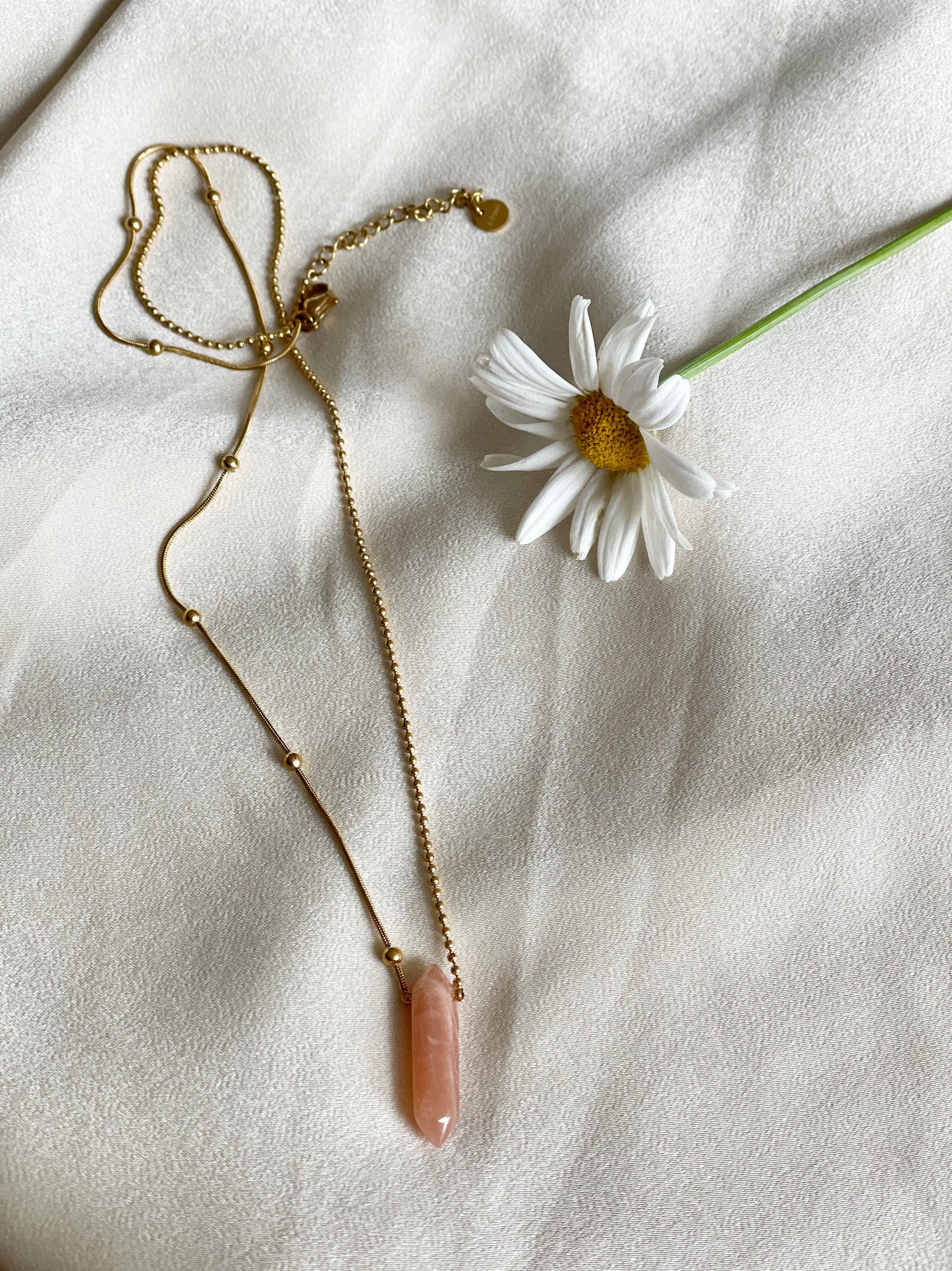 RHODONITE NECKLACE