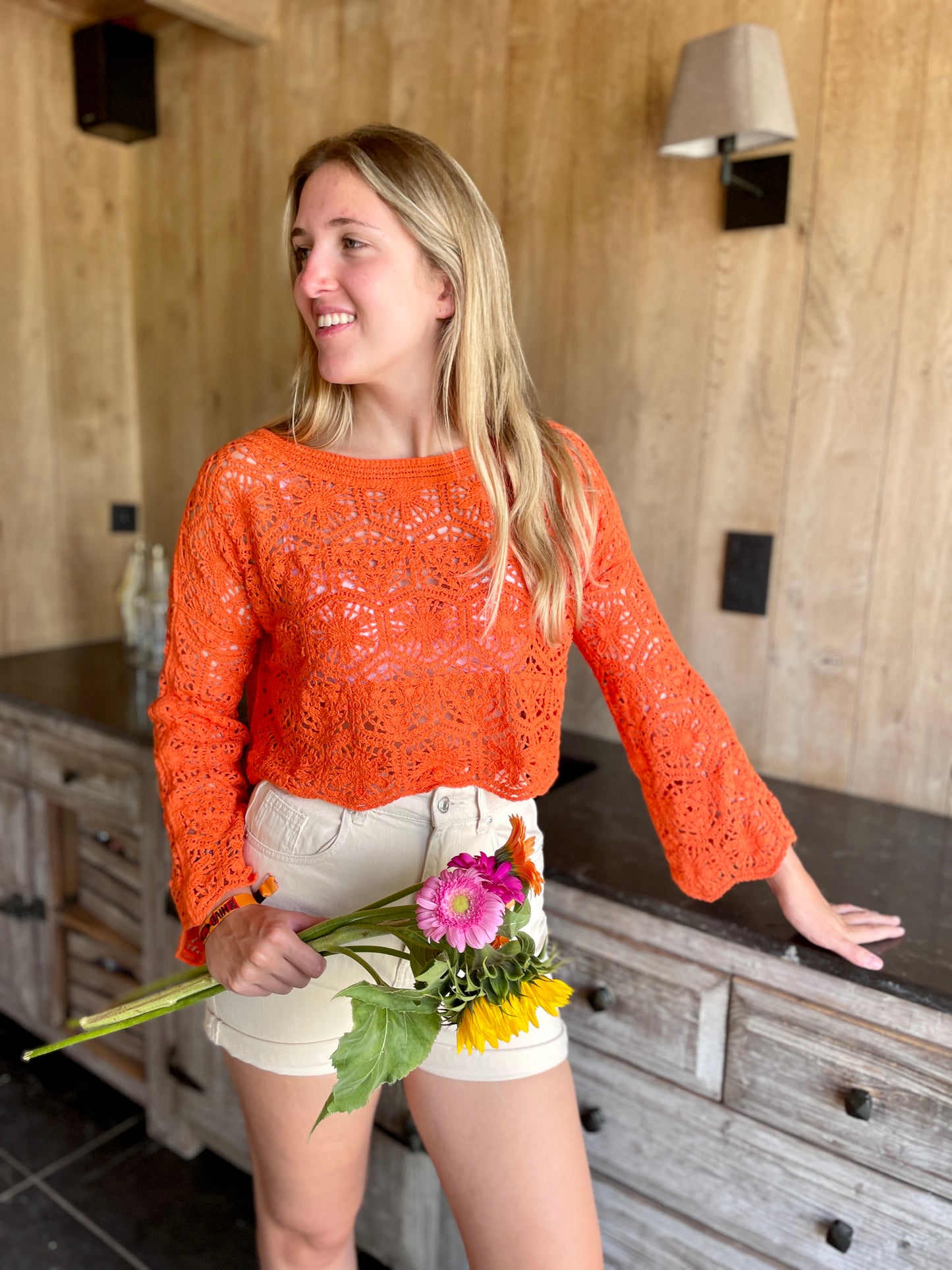 BLOUSE ORANGE
