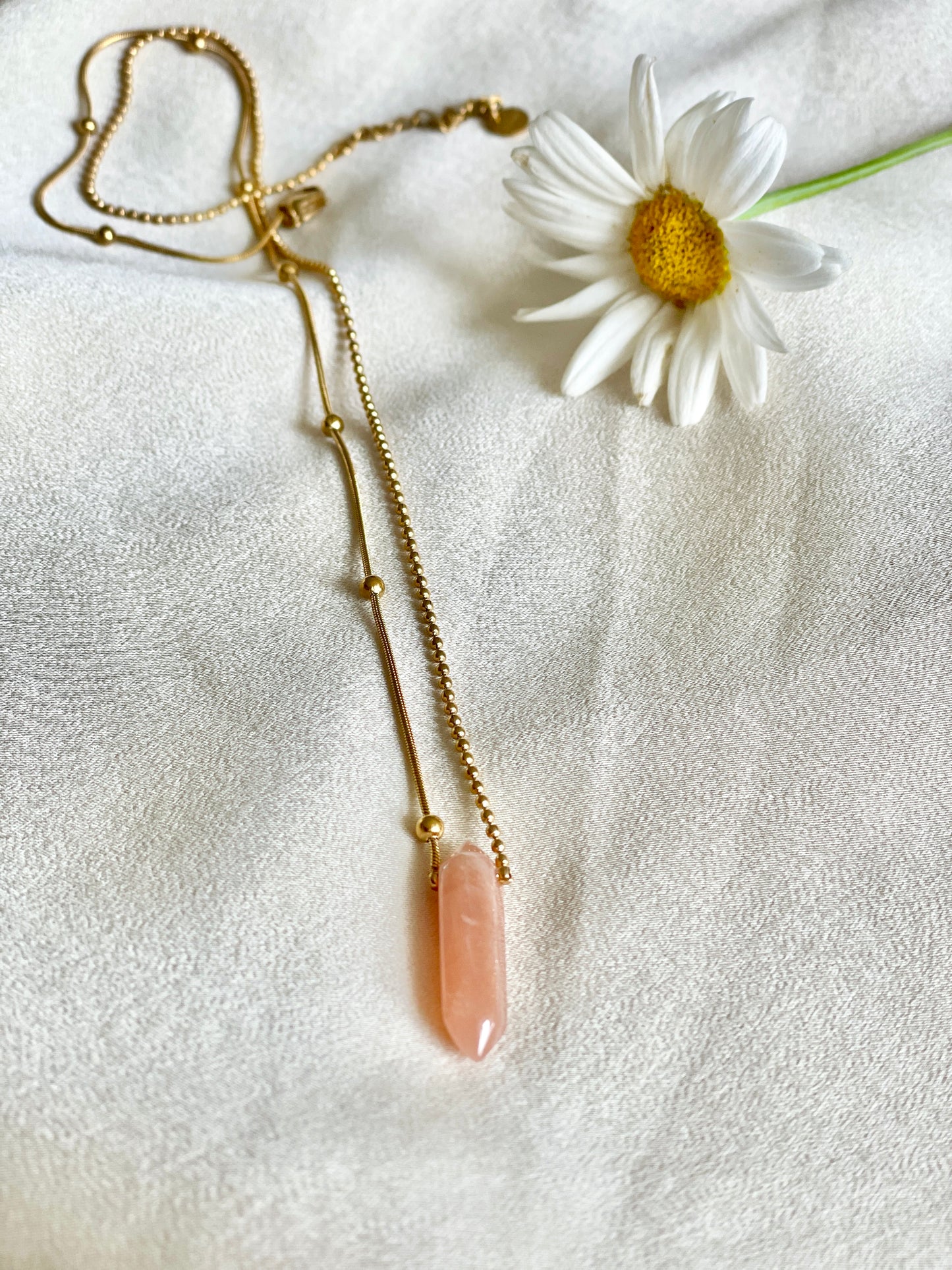 RHODONITE NECKLACE