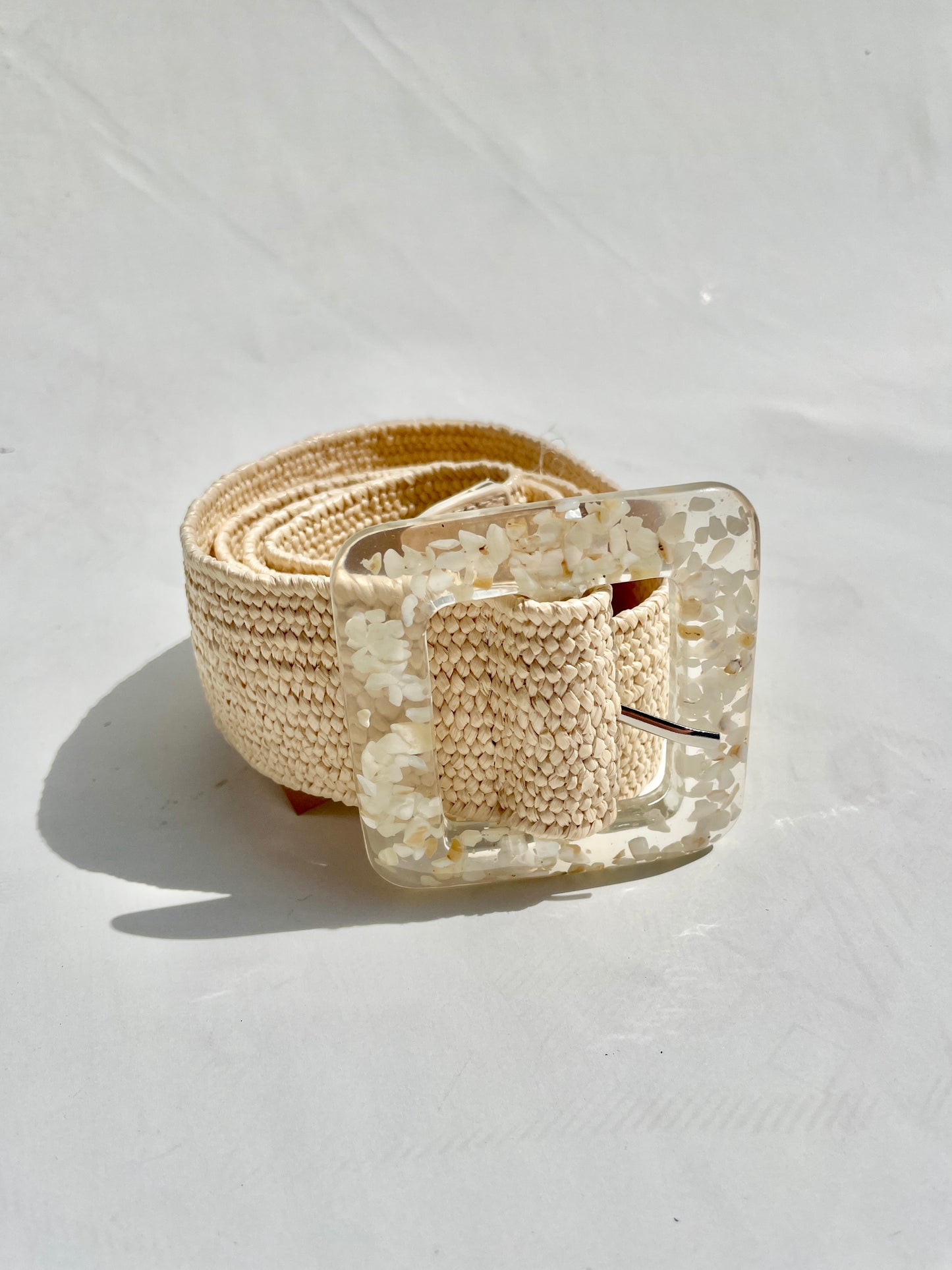 ALBERGO BELT BEIGE - riem